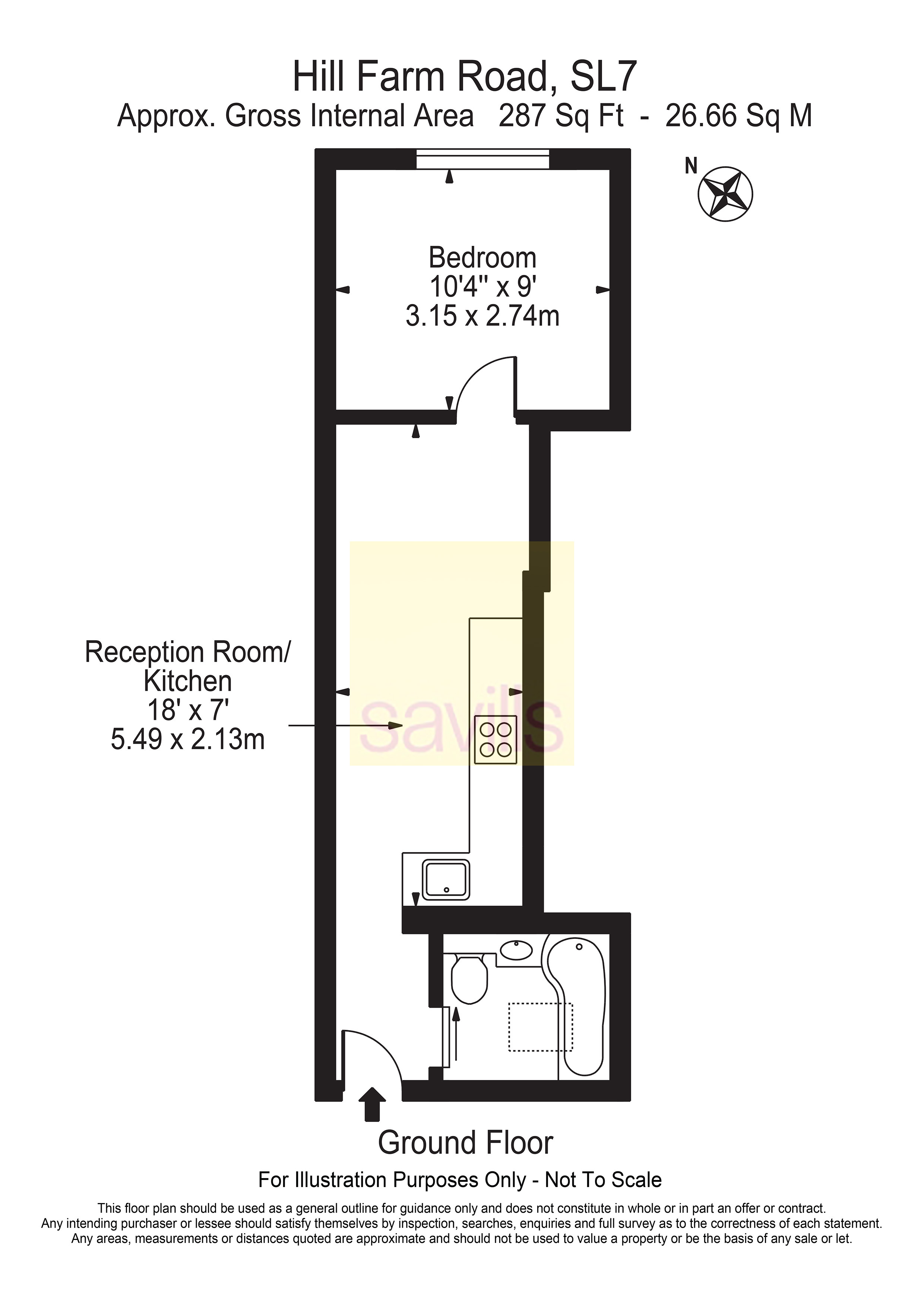 The Annex, 26, Hill Farm Road, Buckinghamshire floorplan