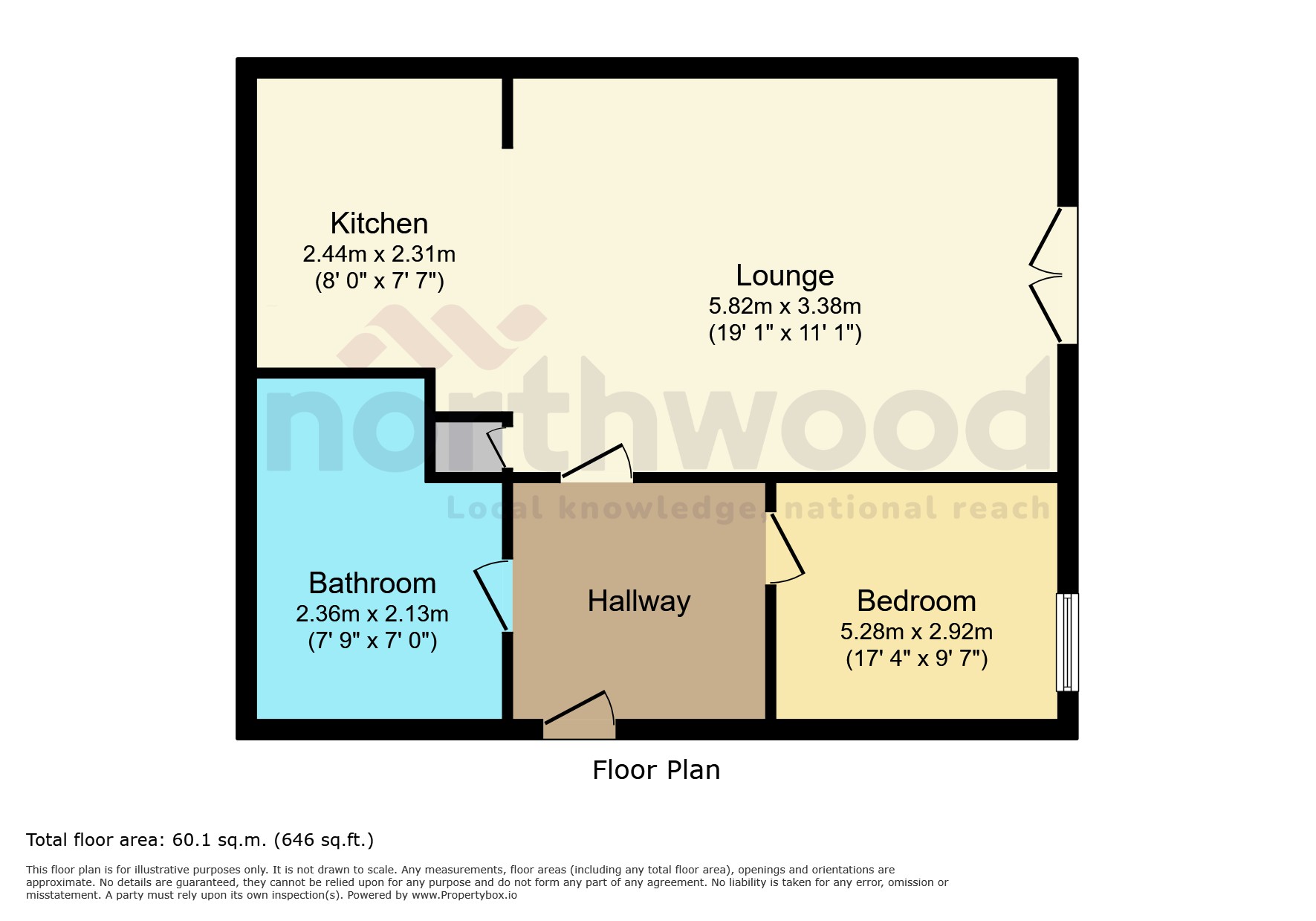 10 Wincolmlee, Hull floorplan