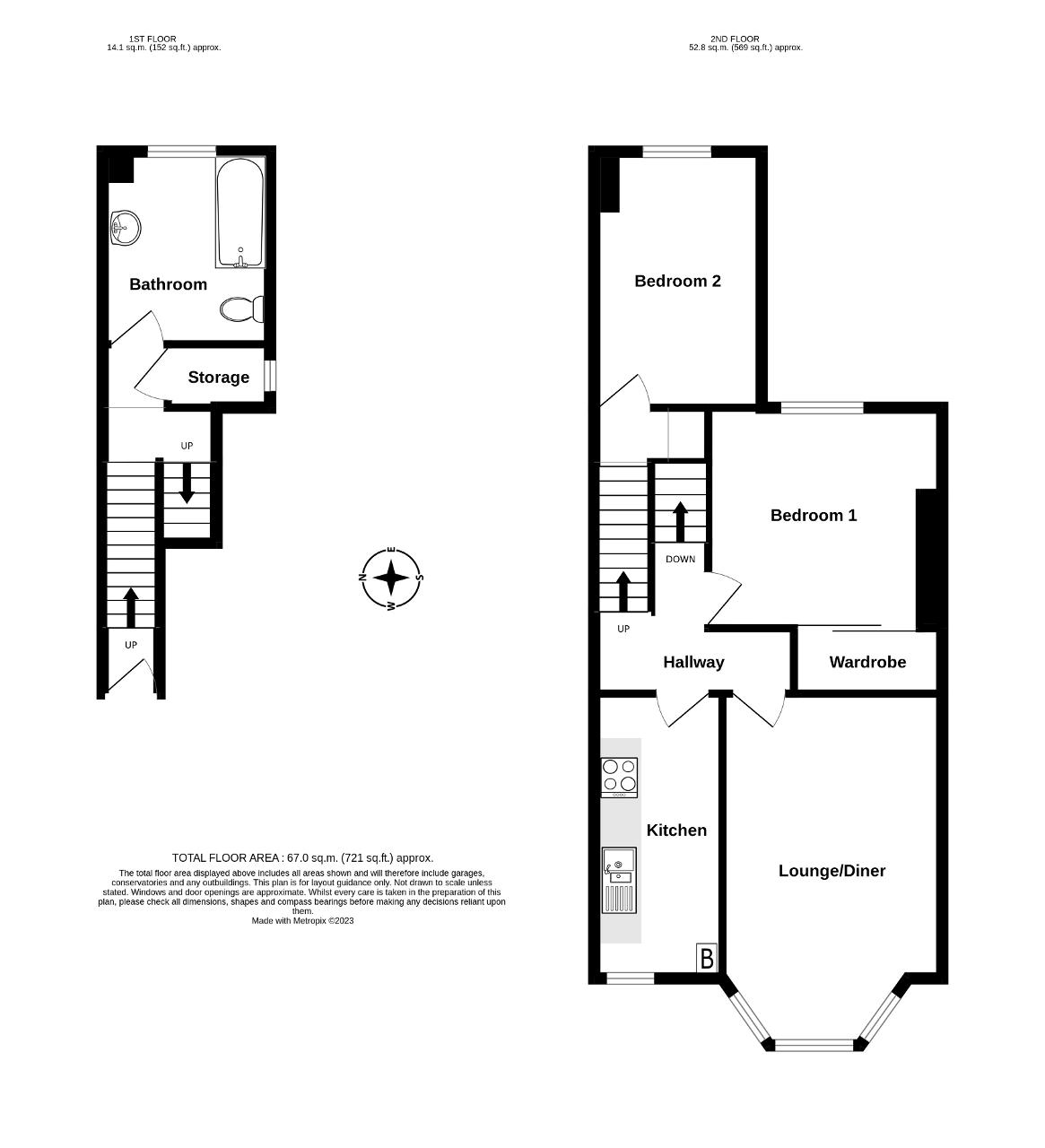 Godwin Road, Cliftonville, Margate, Kent CT9, 2 bedroom flat for sale