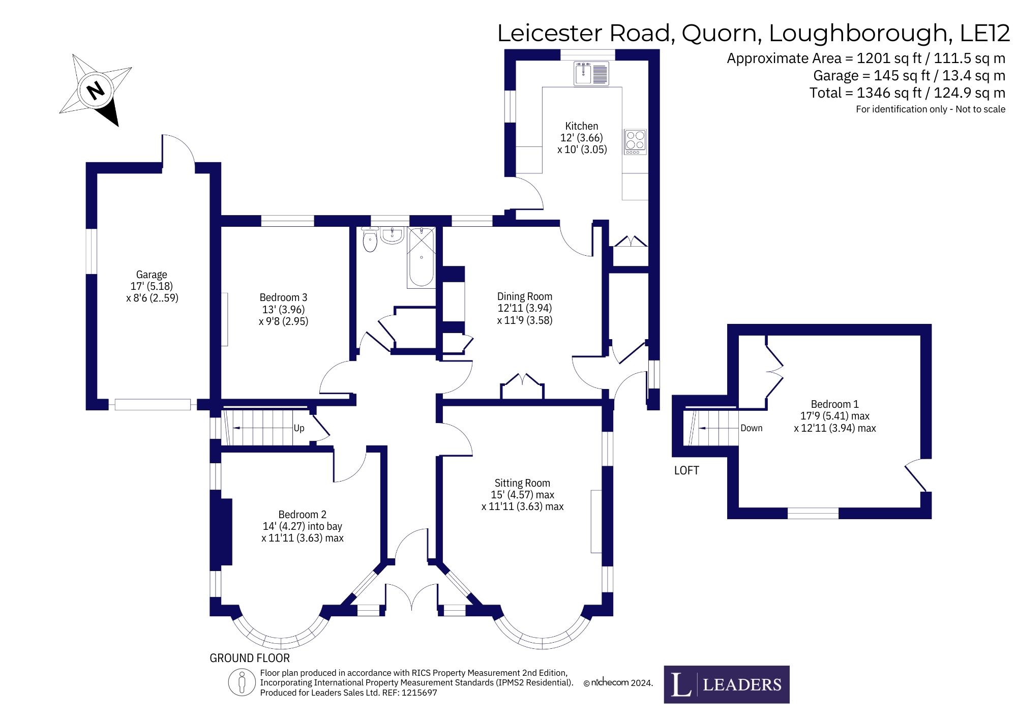 103, Leicester Road, Loughborough floorplan