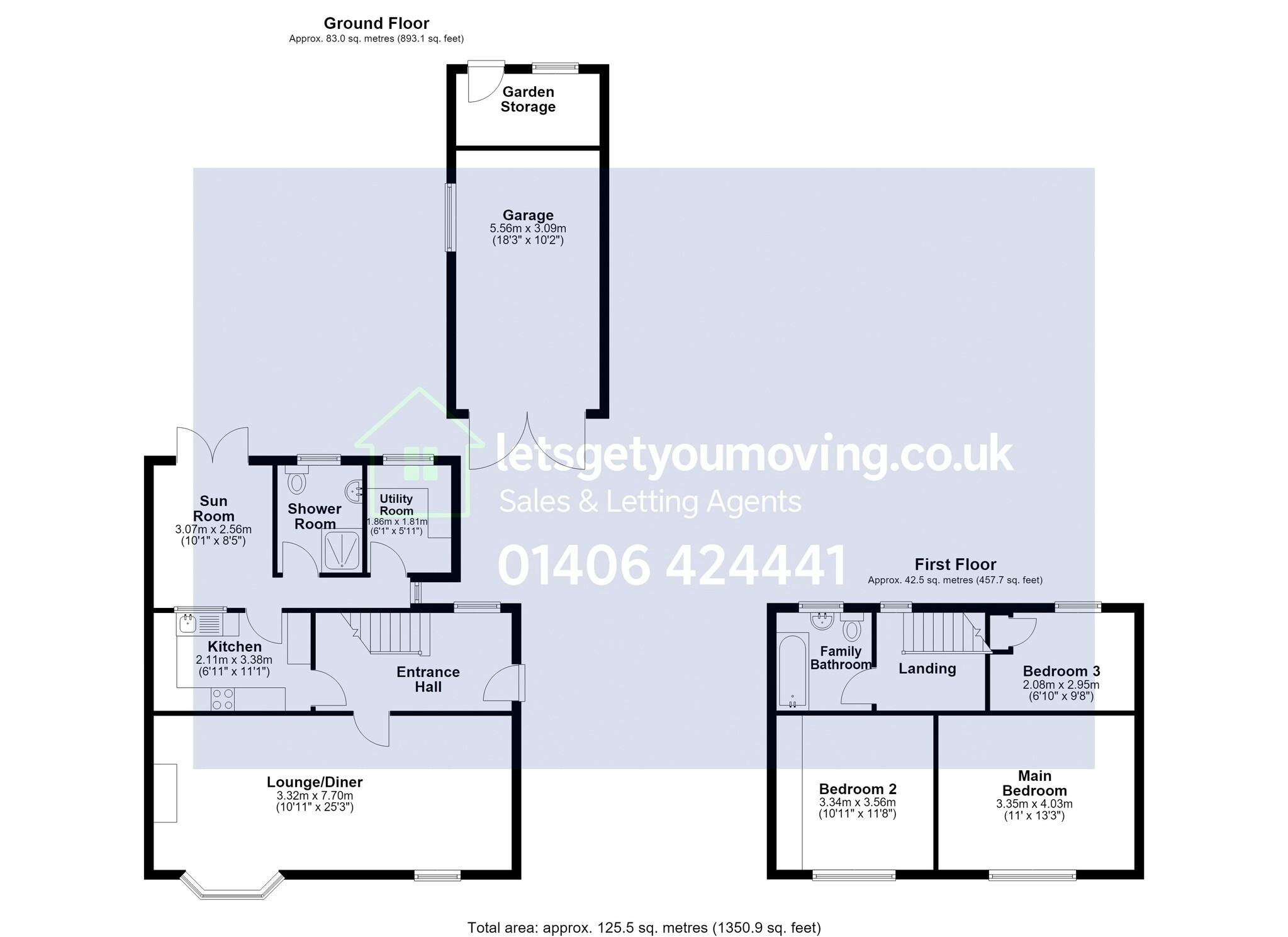 14 Daniels Gate, Long Sutton floorplan