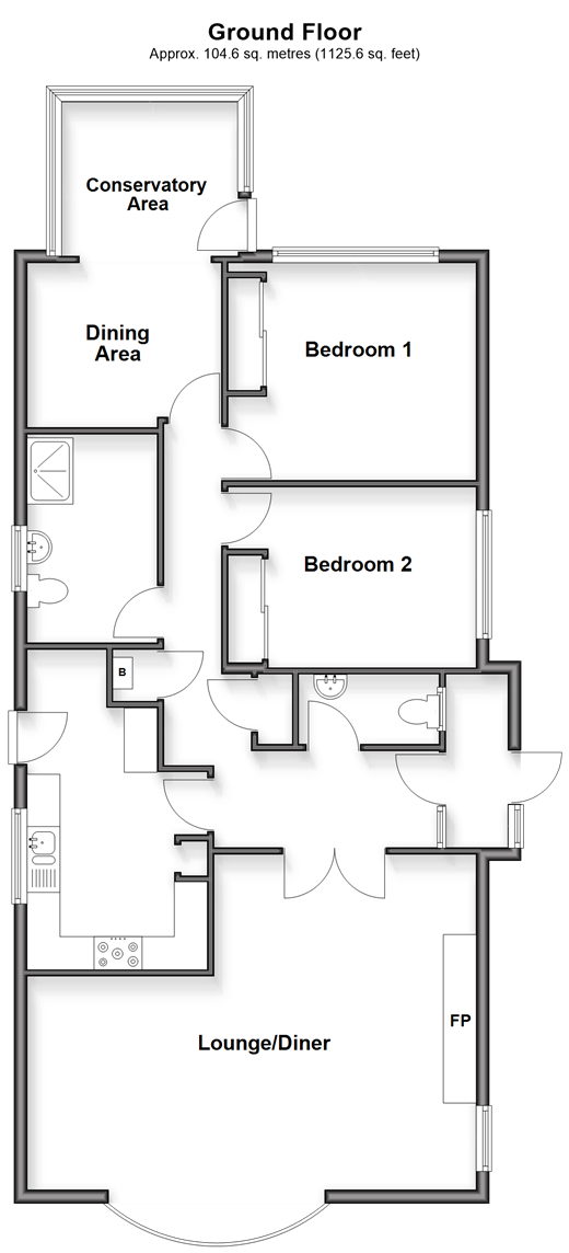 Macdonald Parade Seasalter, Whitstable floorplan