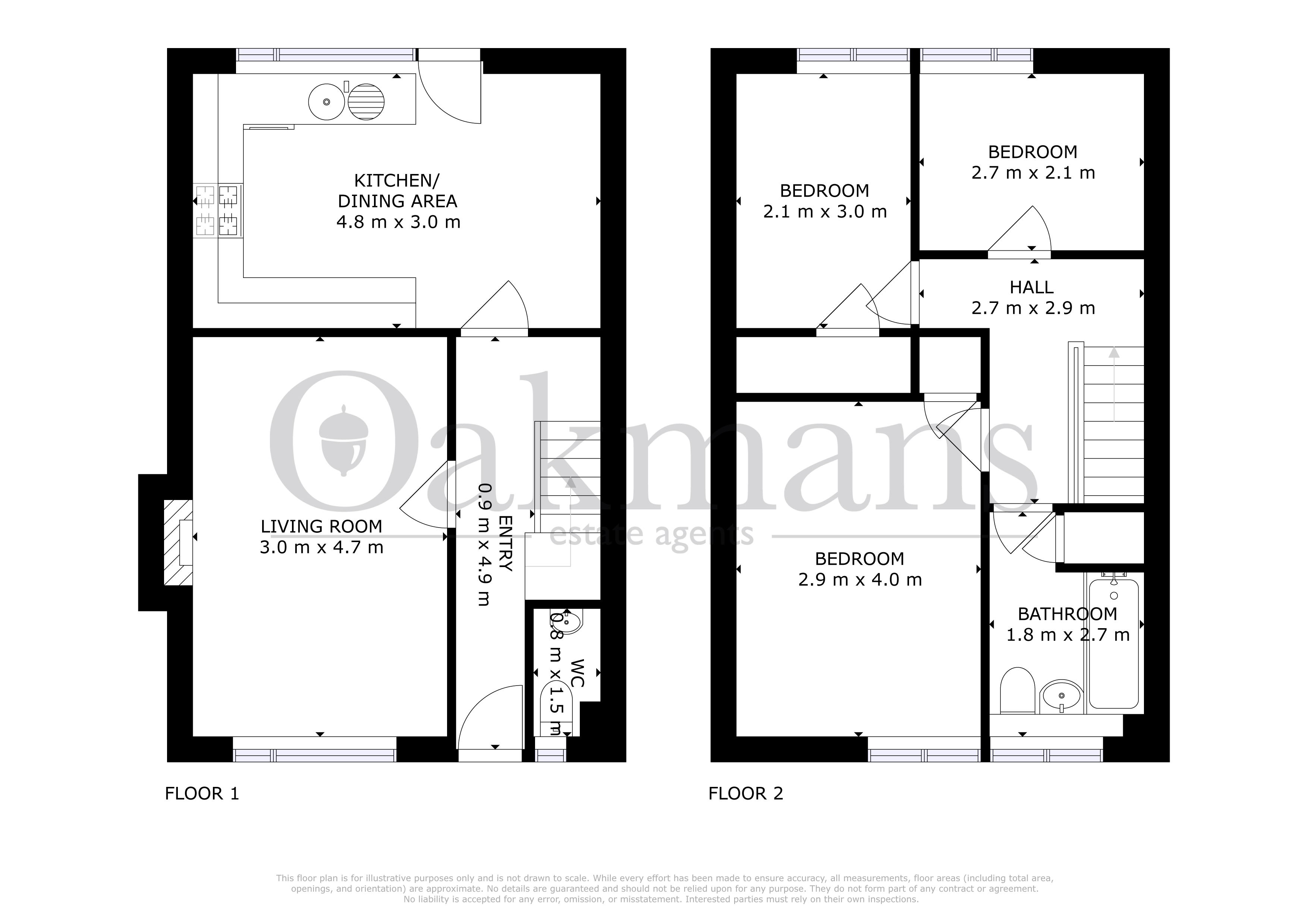 7, WOOD LEASOW, BIRMINGHAM floorplan