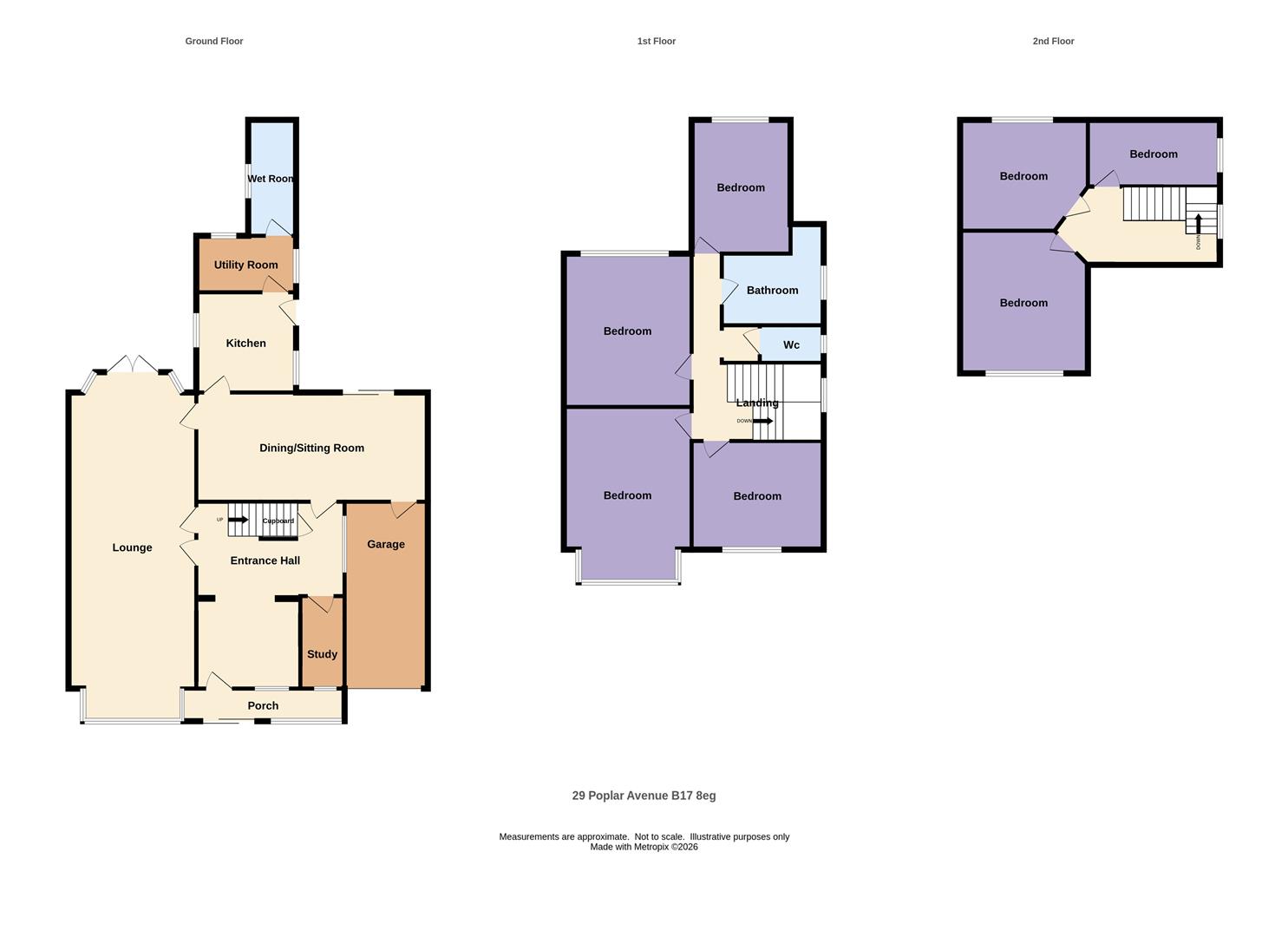 29, Poplar Avenue, Birmingham floorplan