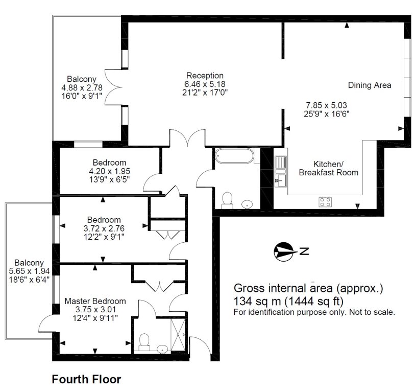 3 Bedrooms Flat to rent in Montague Road, London SW19