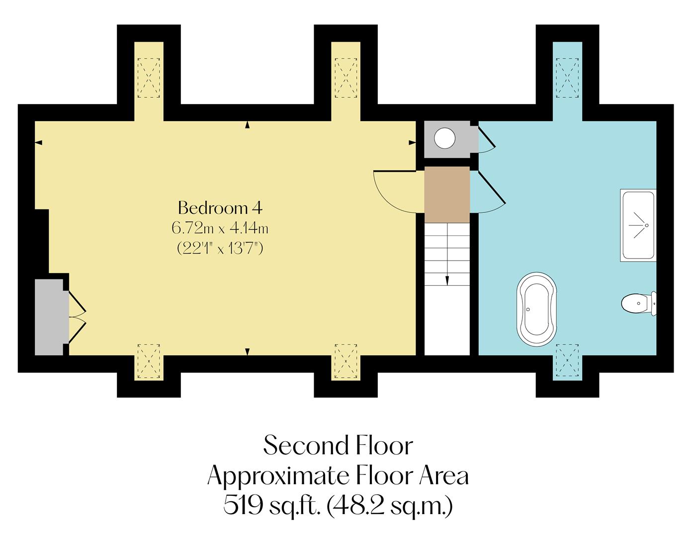 St. Leger House, 6, High Street, Sheffield floorplan