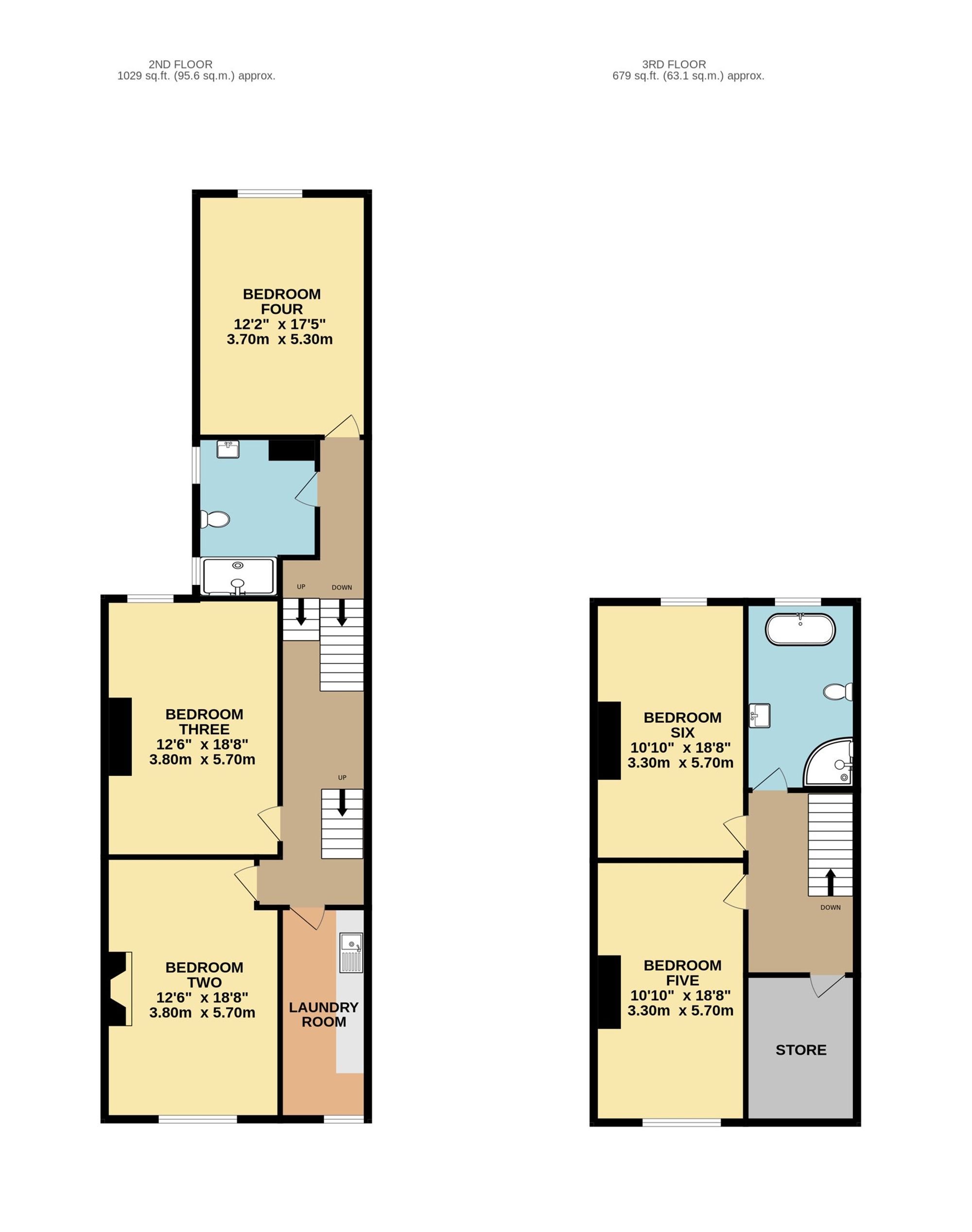 97, Valley Drive, Harrogate floorplan