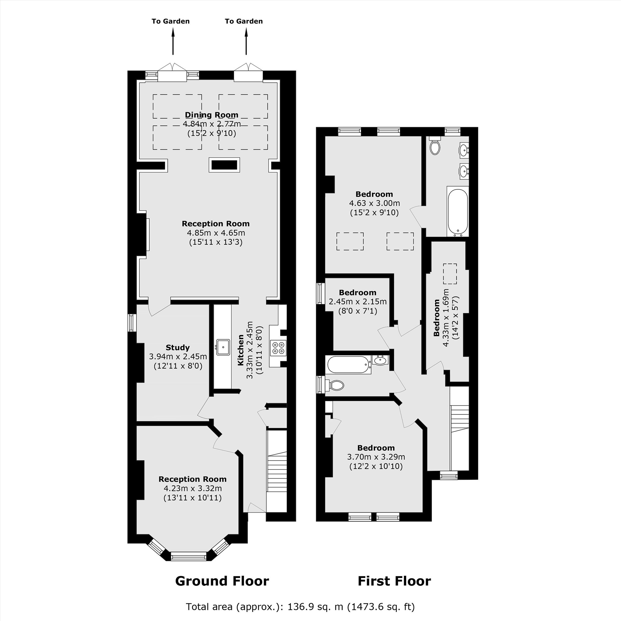 53, Gibbon Road, Kingston Upon Thames floorplan