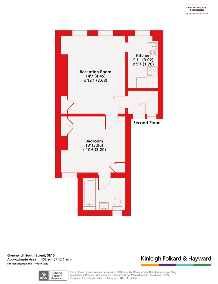 2, 7, Greenwich South Street, London floorplan