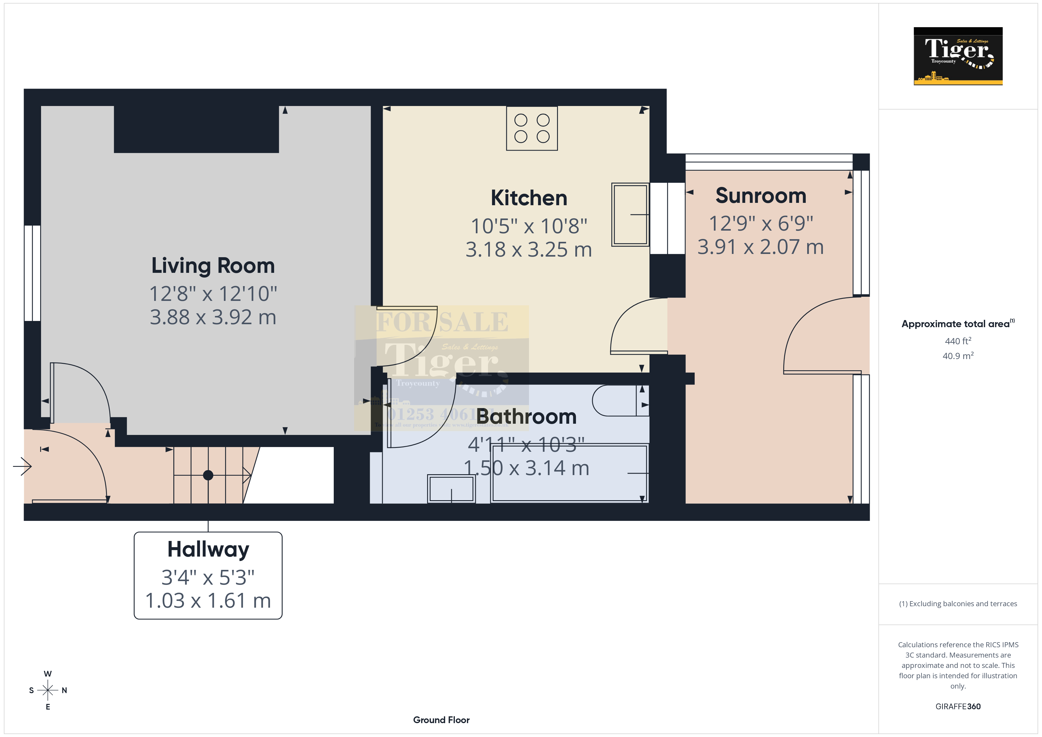 7, Stanley Street, Preston floorplan