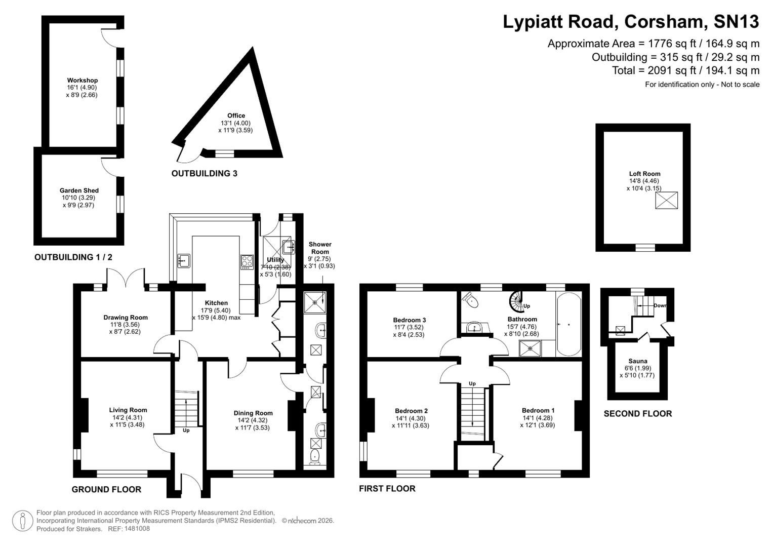28, Lypiatt Road, Corsham floorplan