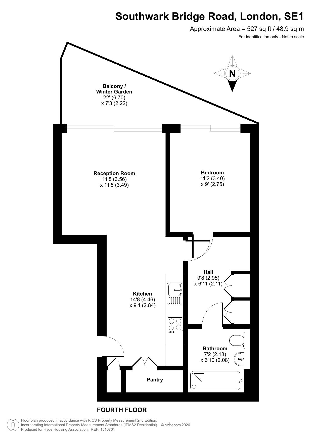 Southwark Bridge Road, London floorplan