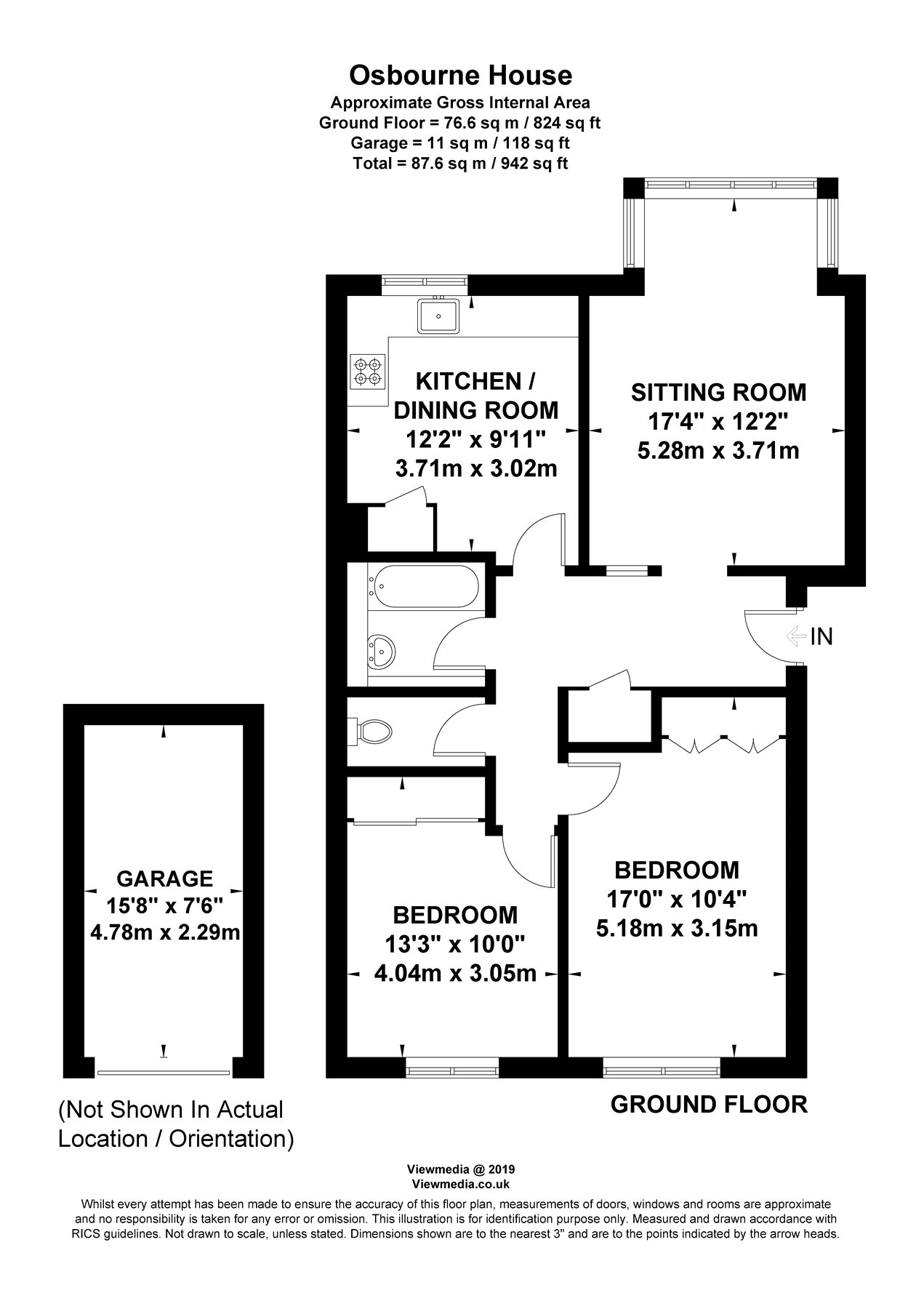 2 Bedrooms Flat for sale in Osborne House, 414 Wimbledon Park Road, London SW19
