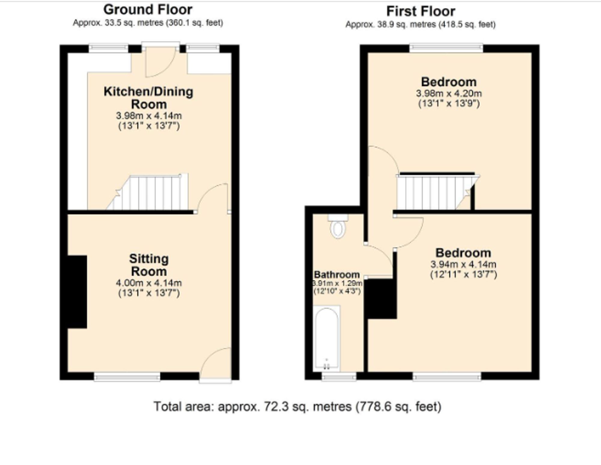 400 Warrington Road Leigh End, Warrington floorplan