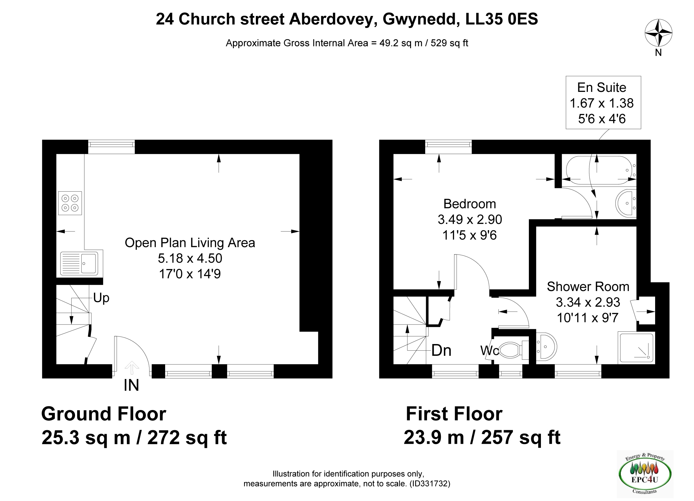 24 Church St, Aberdovey  floorplan