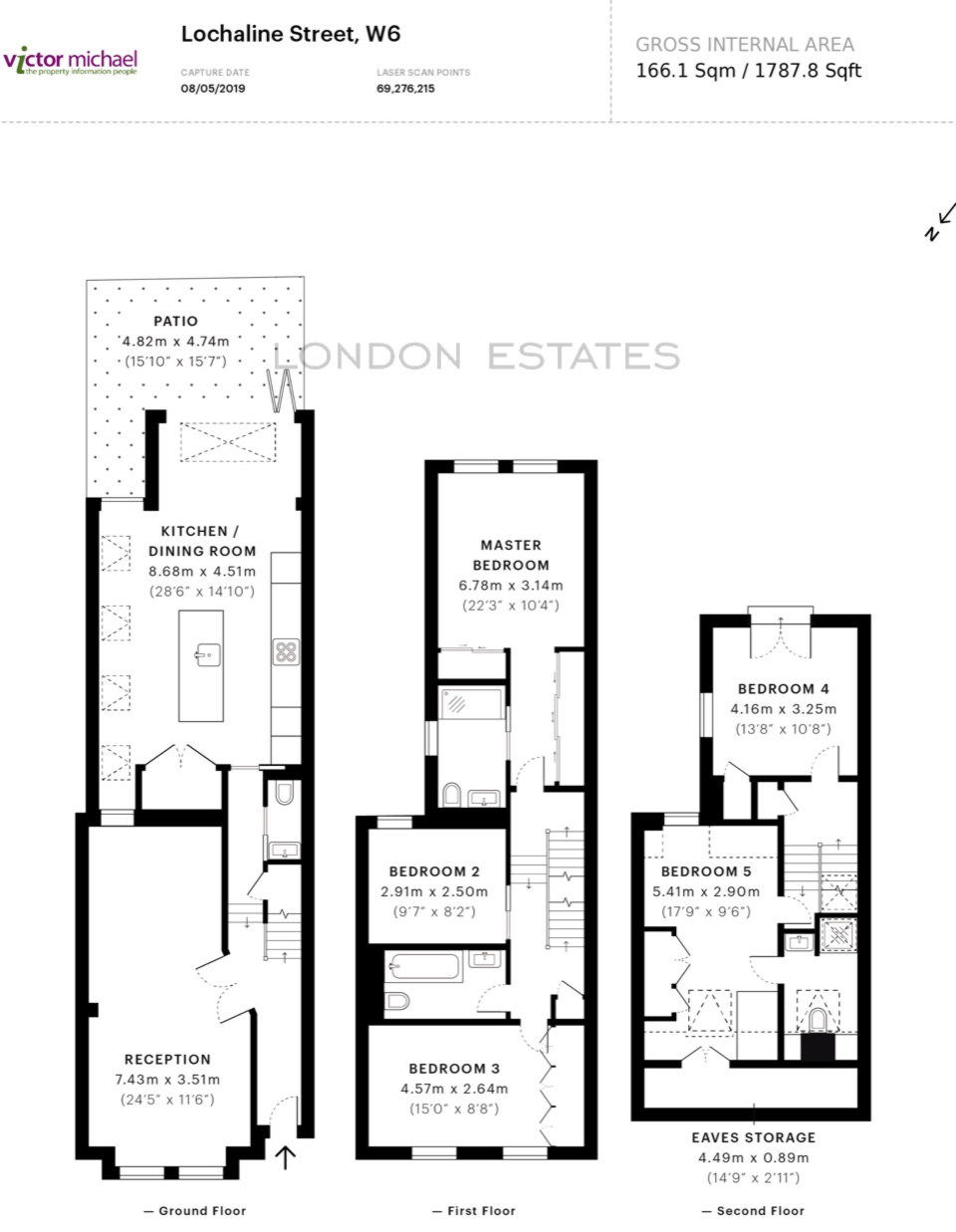5 Bedrooms Terraced house to rent in Lochaline Street, Hammersmith W6
