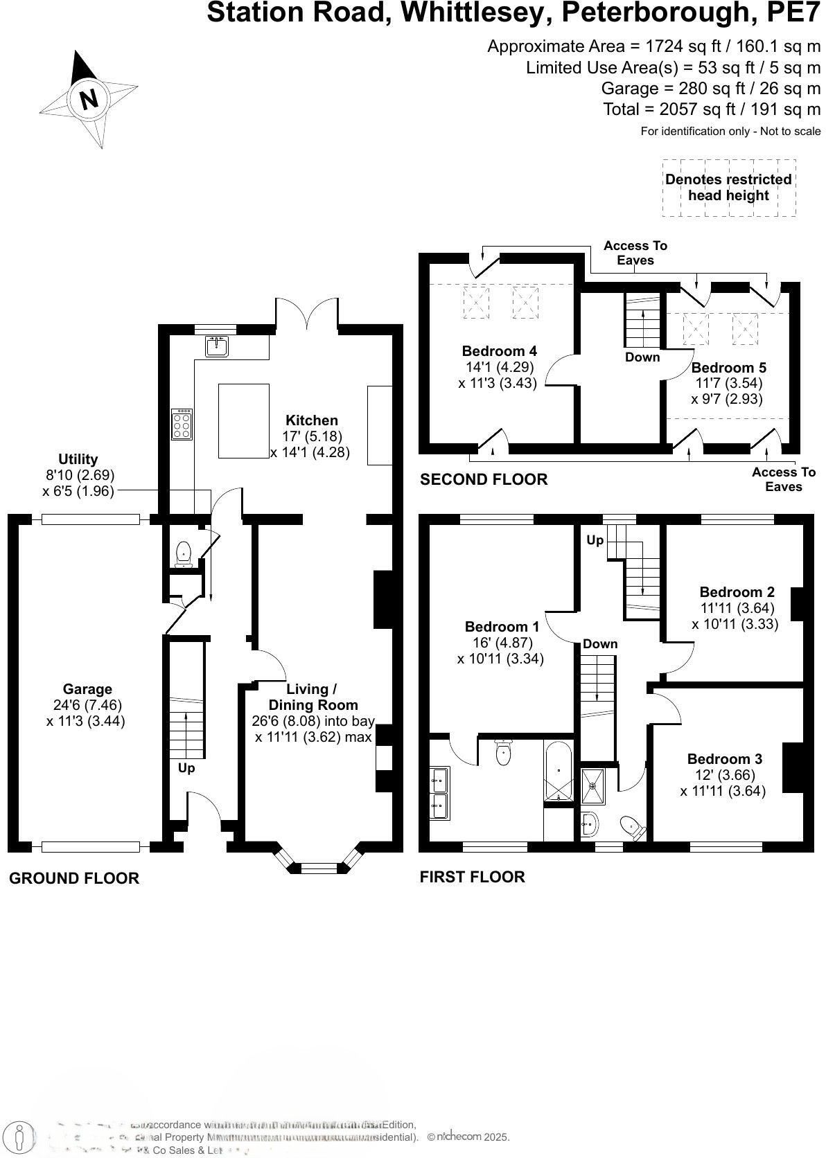 81, Station Road, Peterborough floorplan