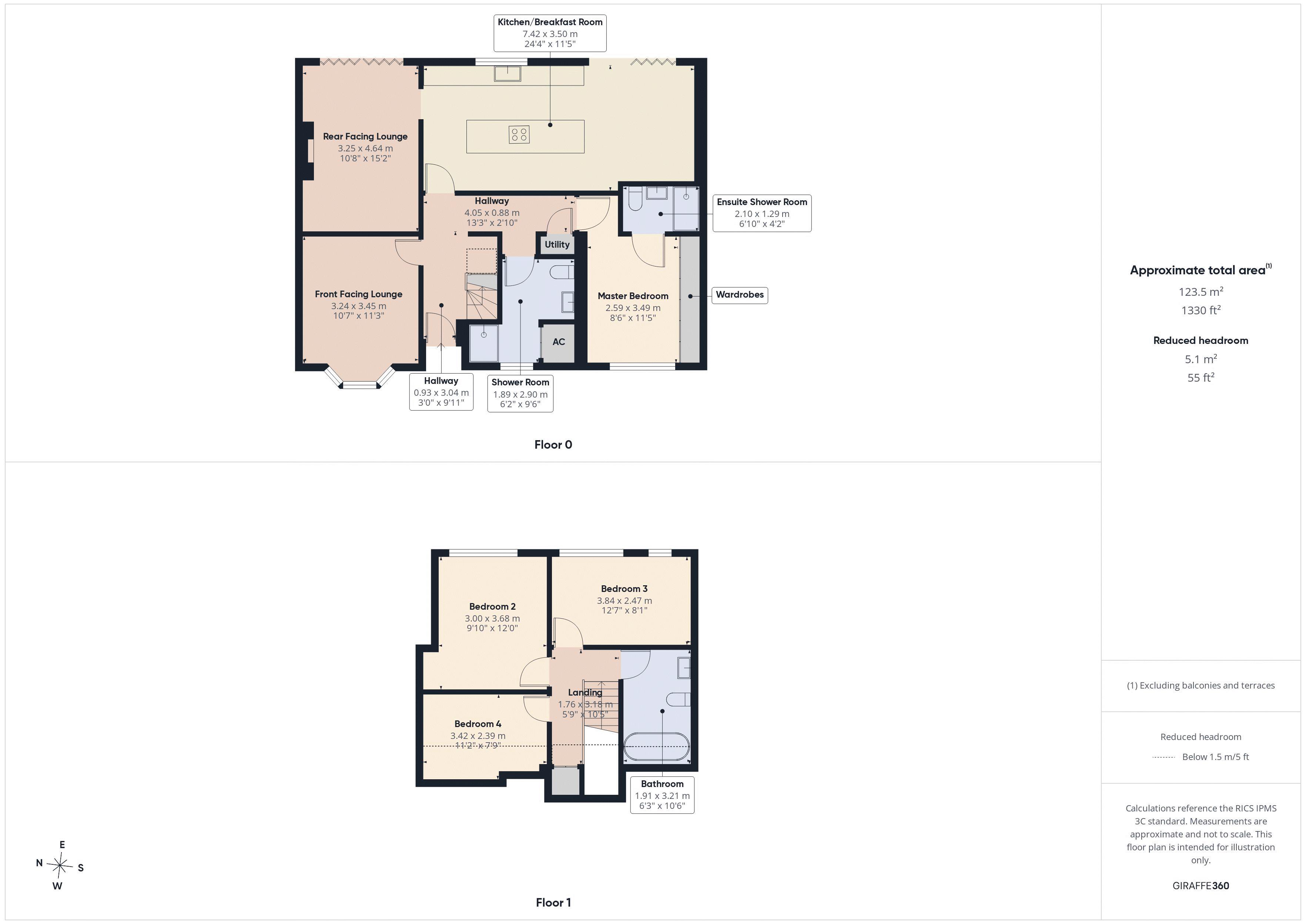 Mount Avenue, Caterham floorplan