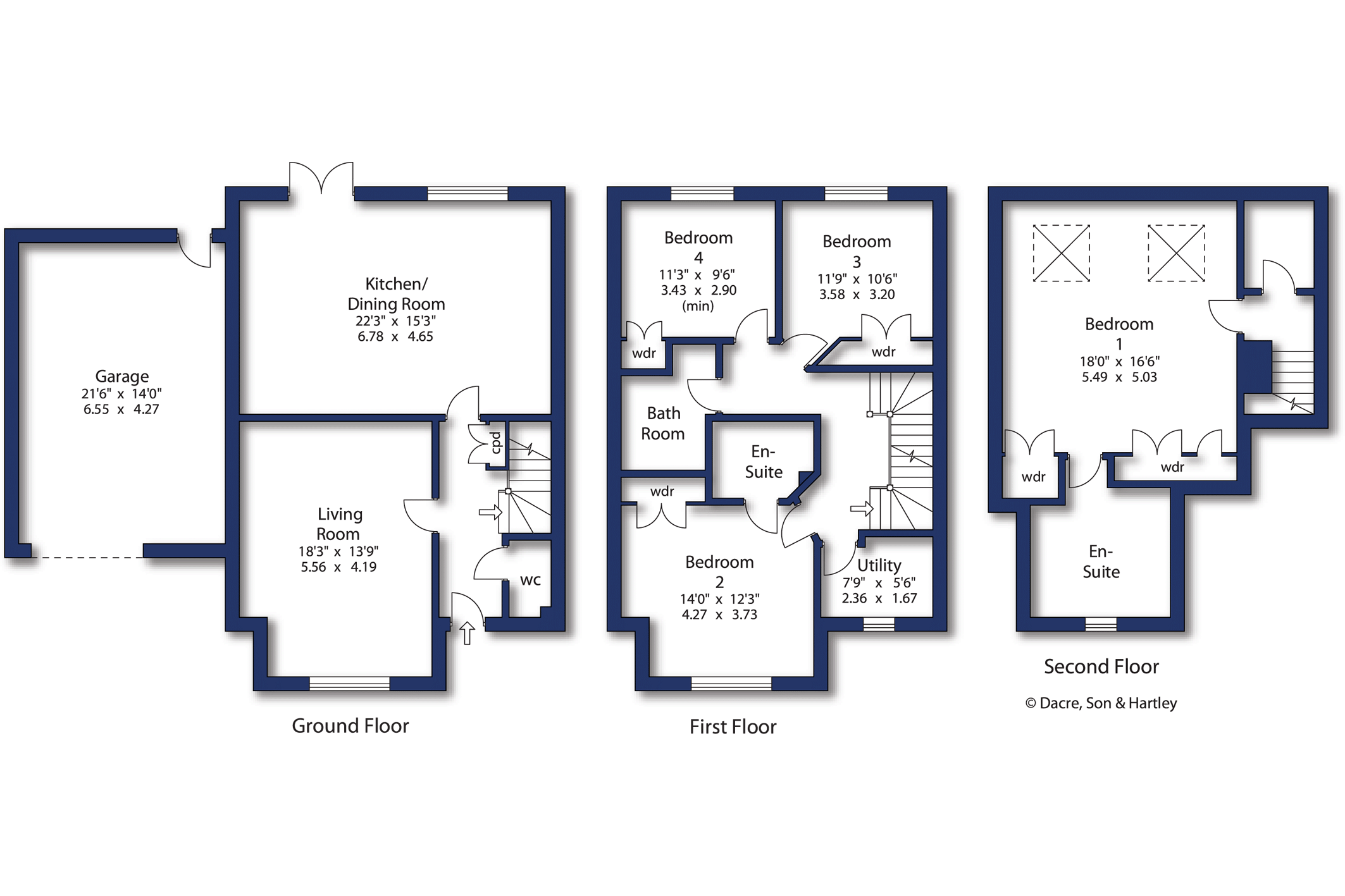 4 Bedrooms Semi-detached house for sale in Woodland Place, Ripon, North Yorkshire HG4
