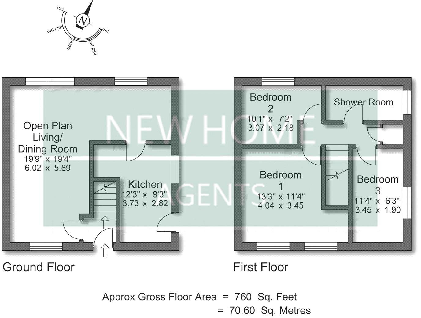 23, Cedar Avenue, Ellesmere Port floorplan