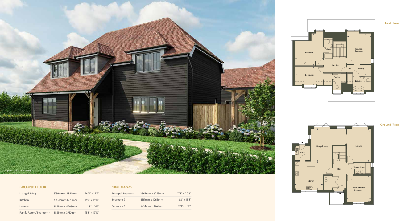 Jersey House, 3, Milkmaids Garden, Cuckfield floorplan