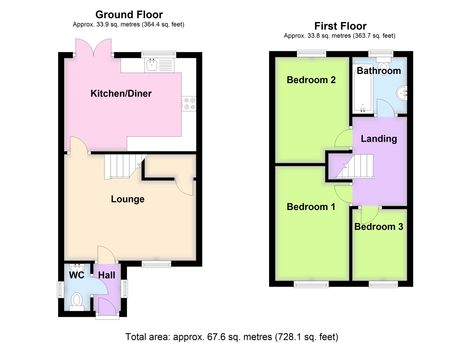Plot 242, Kilkenny, Sutterton floorplan