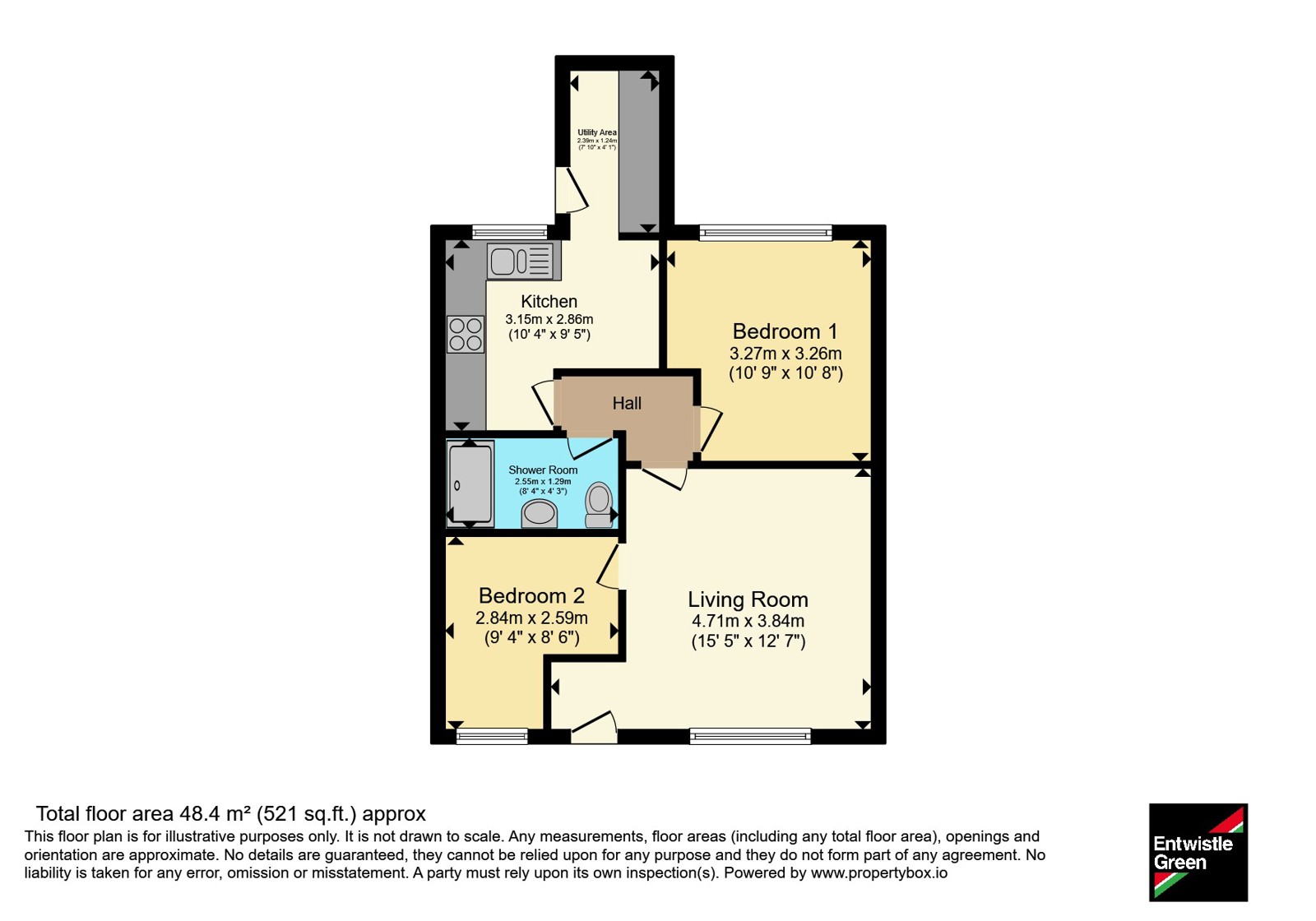 Rockfield Gardens, Merseyside floorplan