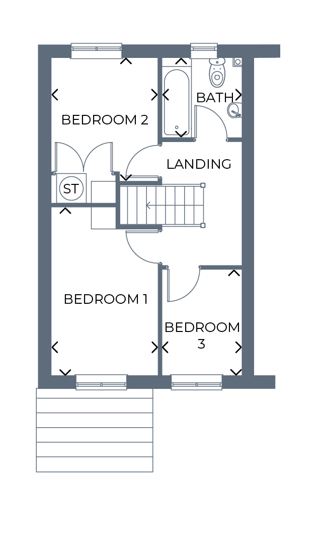 050, Auckland Way, Bishop Auckland floorplan