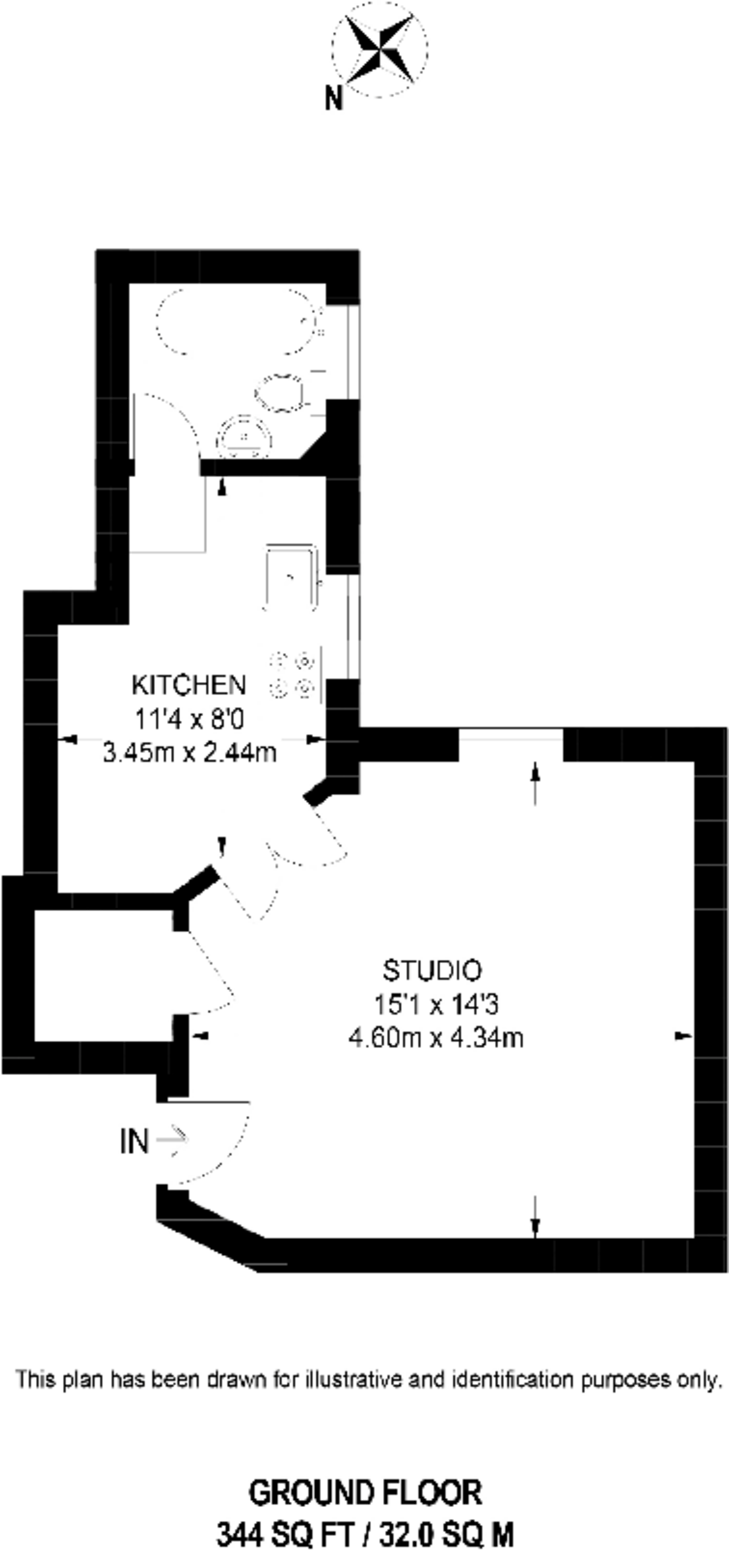 Abbey Road, St John's Wood floorplan
