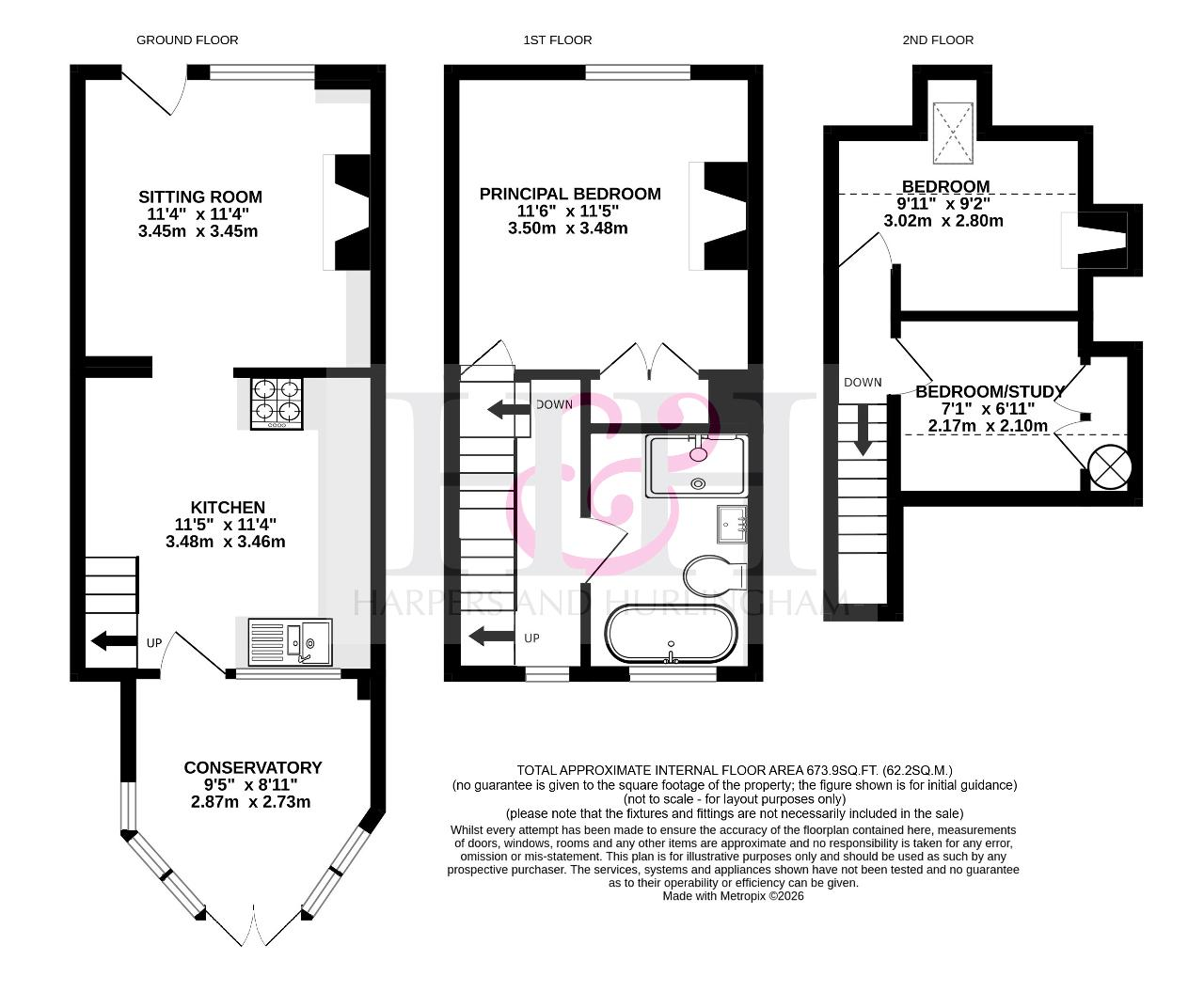 4, Eason Villas, Marden floorplan