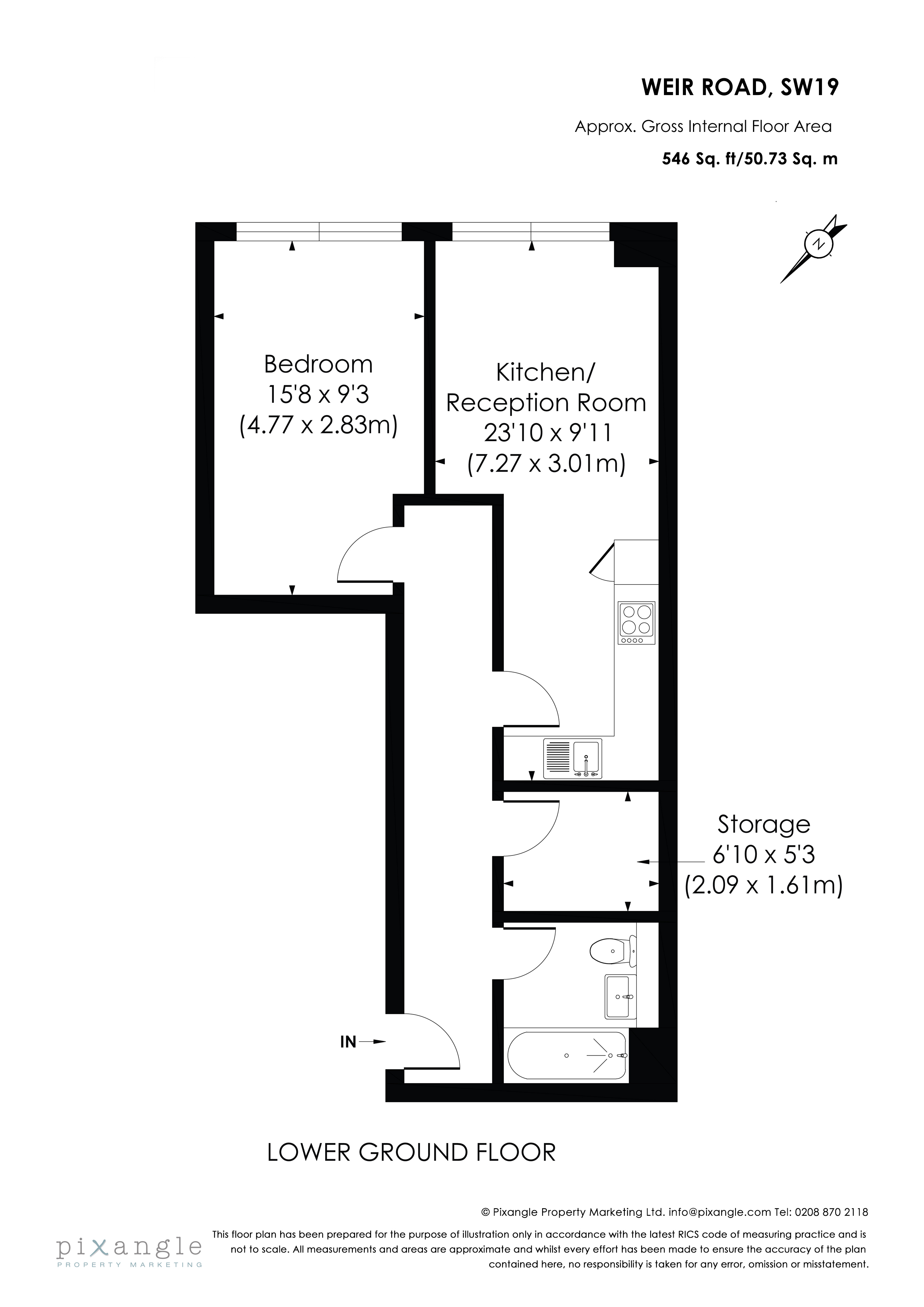 8 Vantage House, 8 Vantage House, SW19 8UX, Wimbledon floorplan