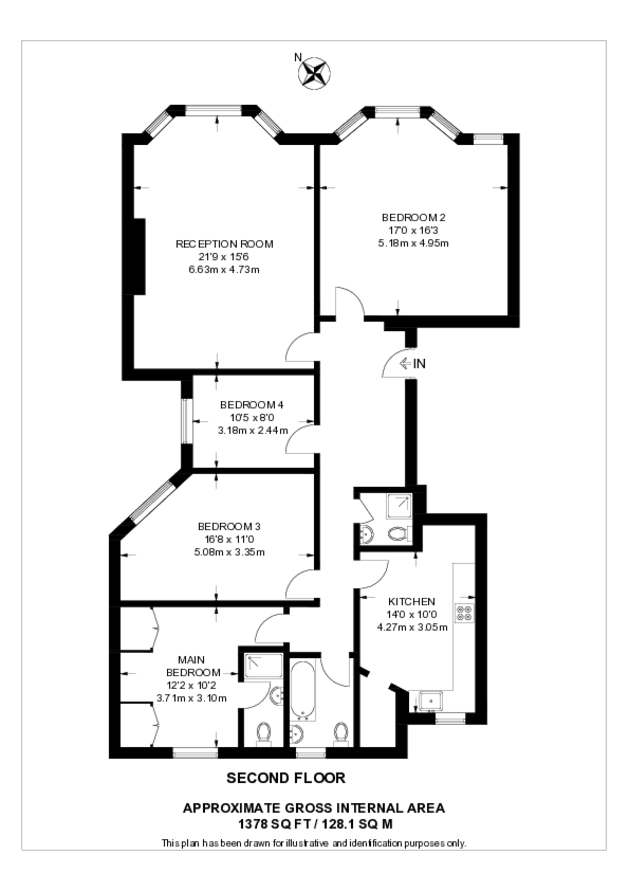 West End Lane, West Hampstead floorplan