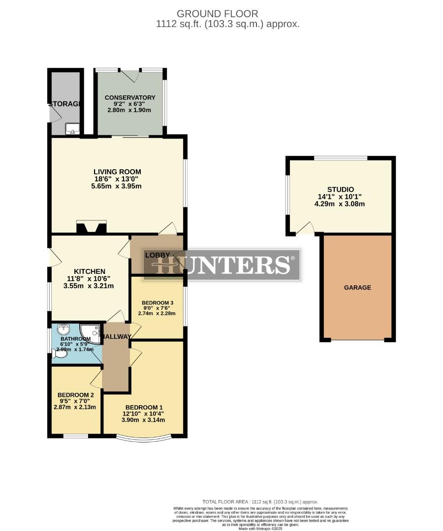 53, Moorwell Road, Scunthorpe floorplan