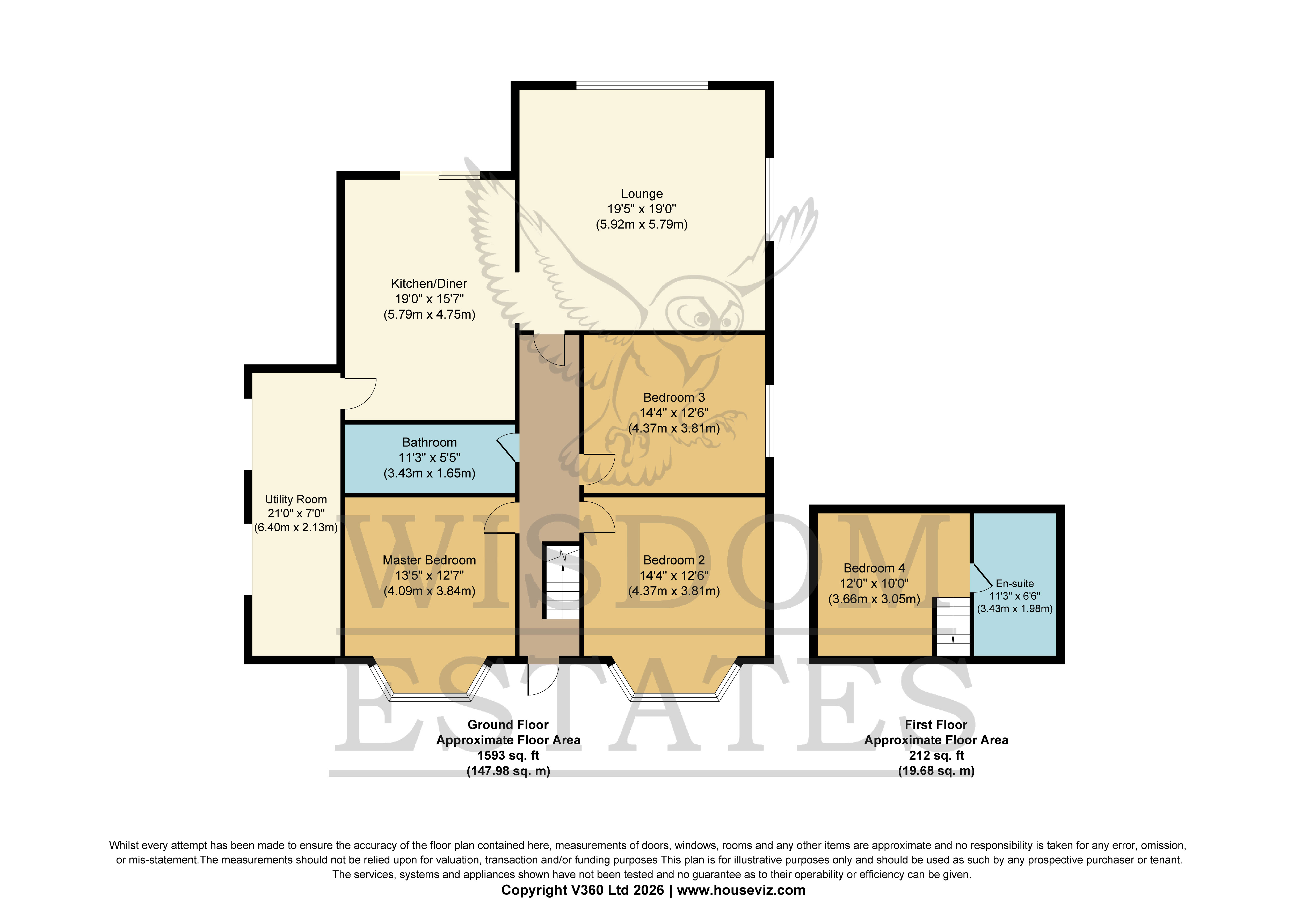 Lorna Doone, Hollywood Lane, West Kingsdown floorplan