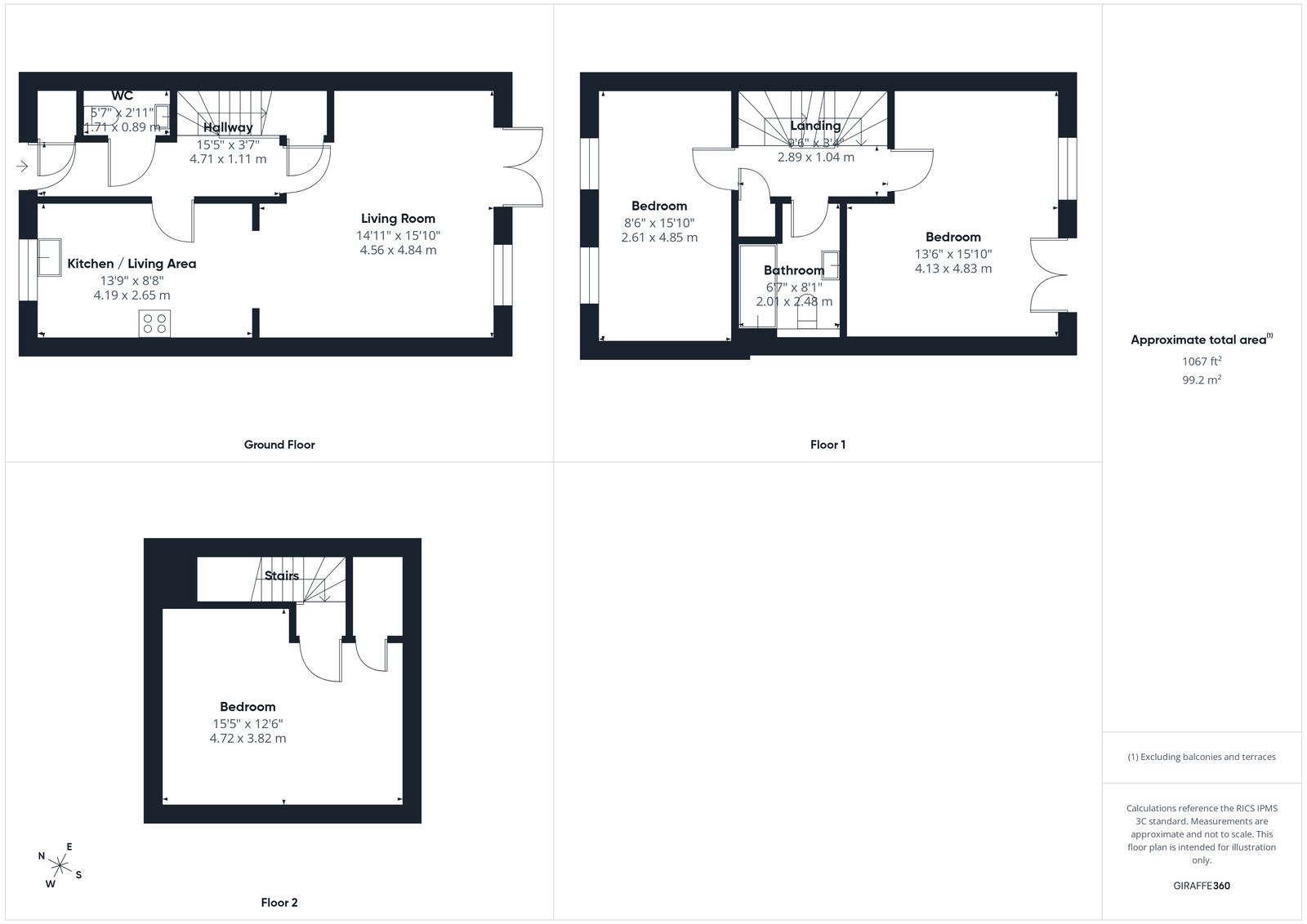 43, Highfield Road, Whitby floorplan