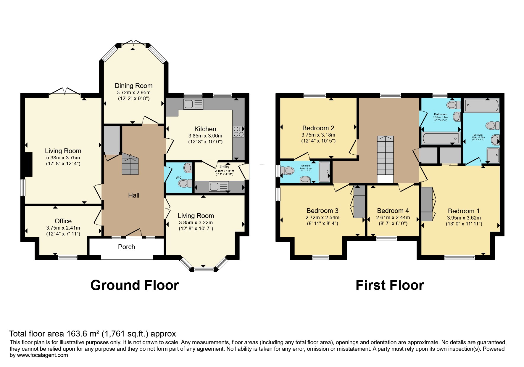 20, Chaucer Lane, York floorplan
