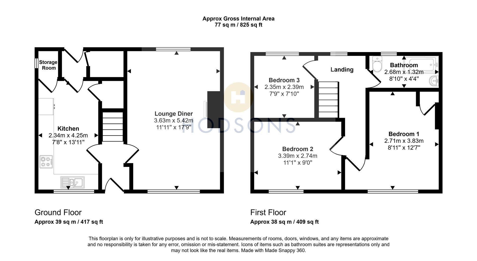 20, Marion Grove, Wakefield floorplan