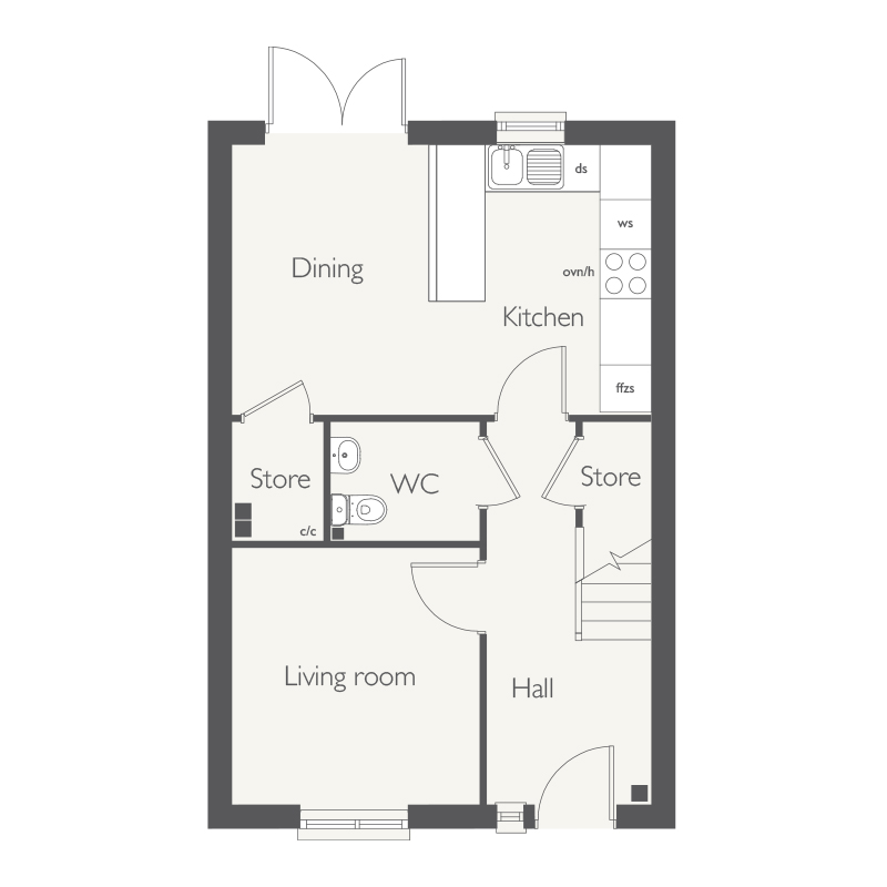 253, Higham Lane, Nuneaton floorplan