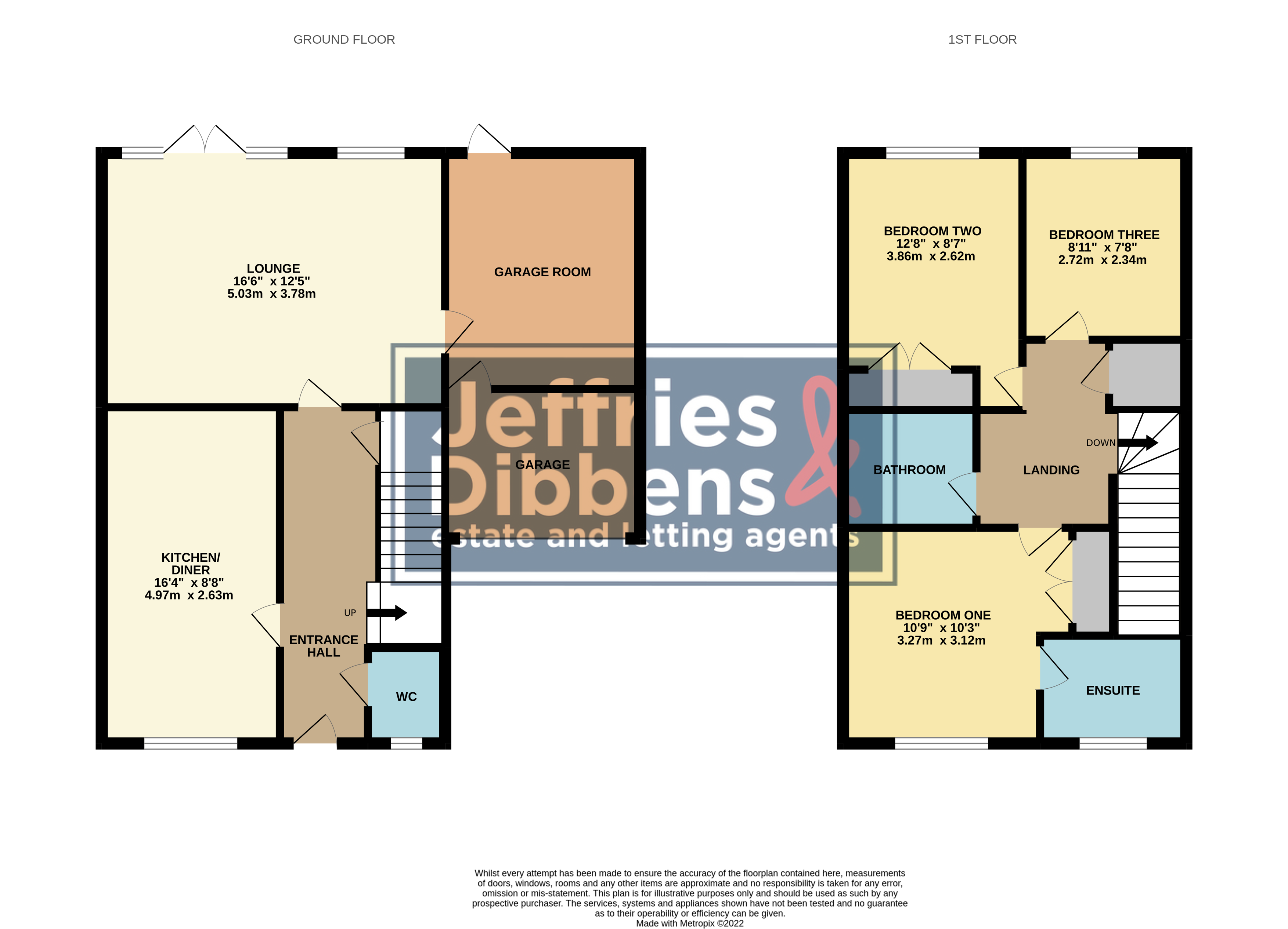 16, South Downs Rise, Havant floorplan