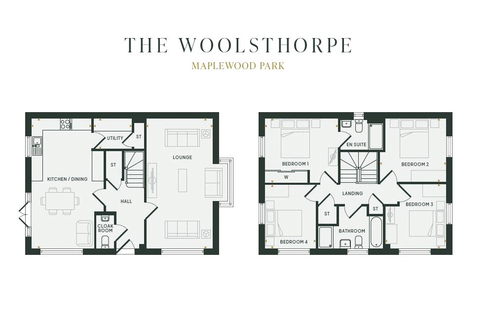 Plot 657 The Woolsthorpe,, Maplewood Park, Basingstoke floorplan