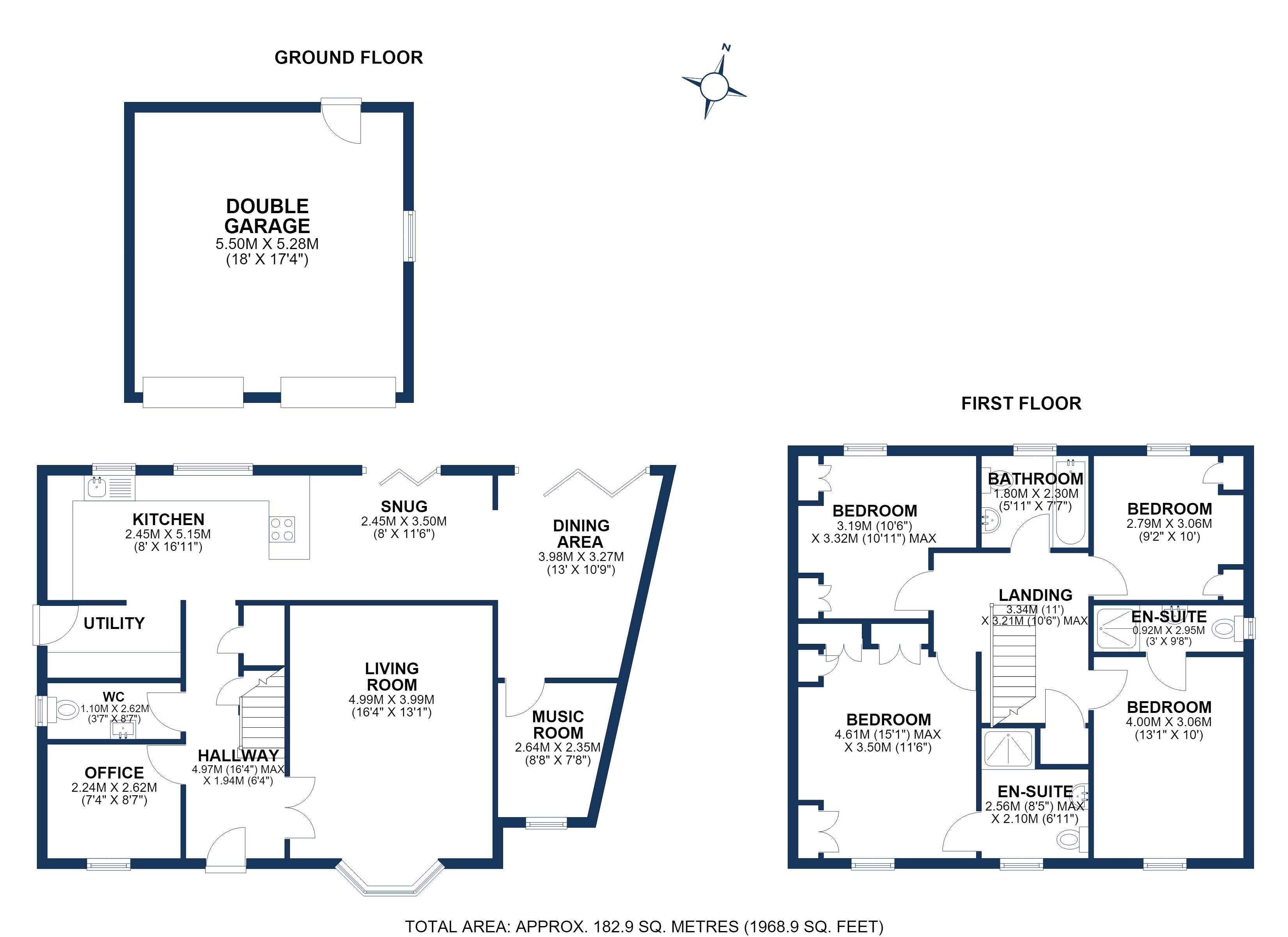 4, Oxmoor Meadows, Wetherby floorplan