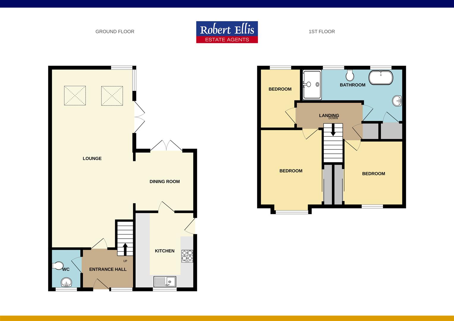 1, Barleydale Drive, Nottingham floorplan
