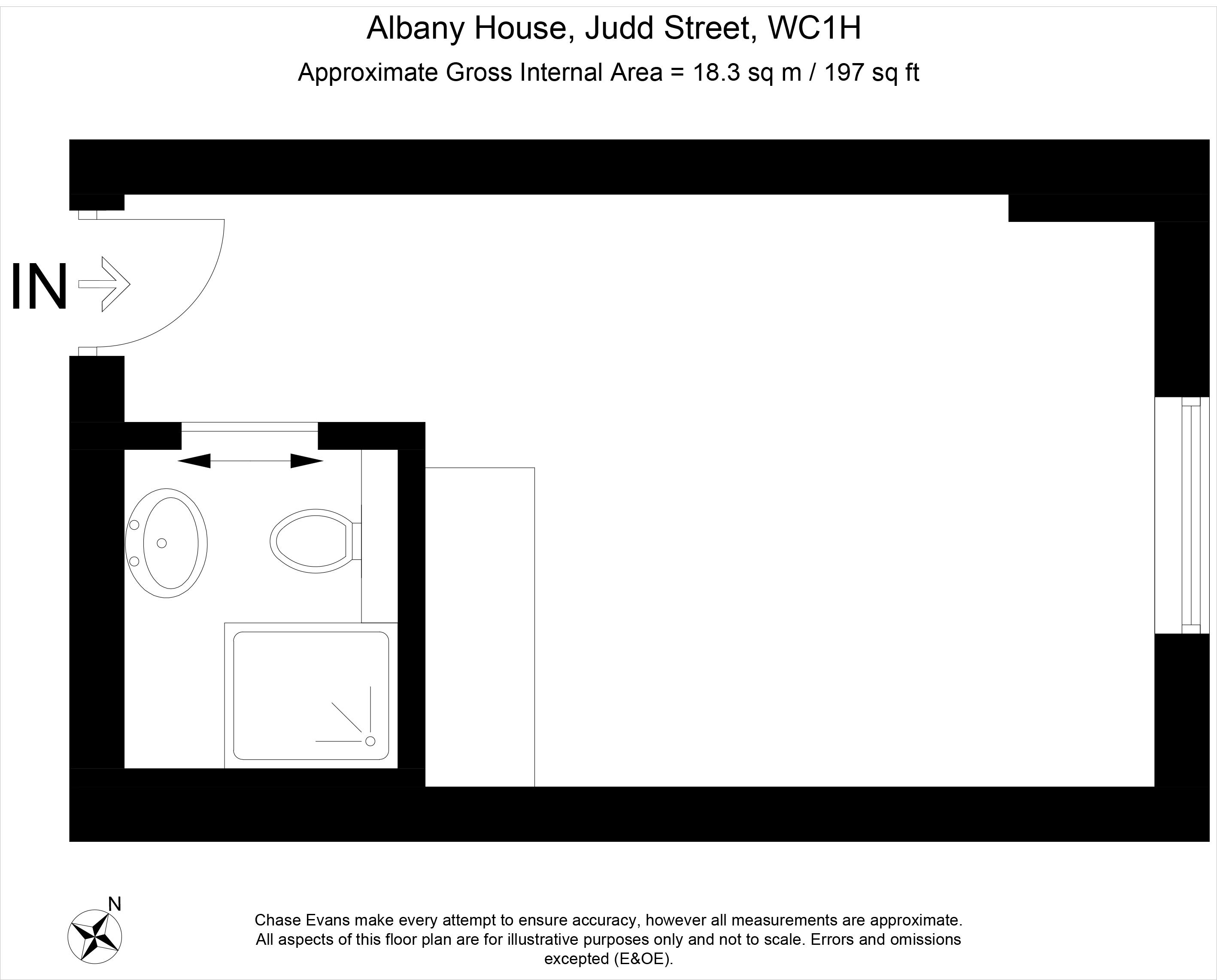 0 Bedrooms Studio to rent in Albany House, Judd Street, King's Cross WC1H
