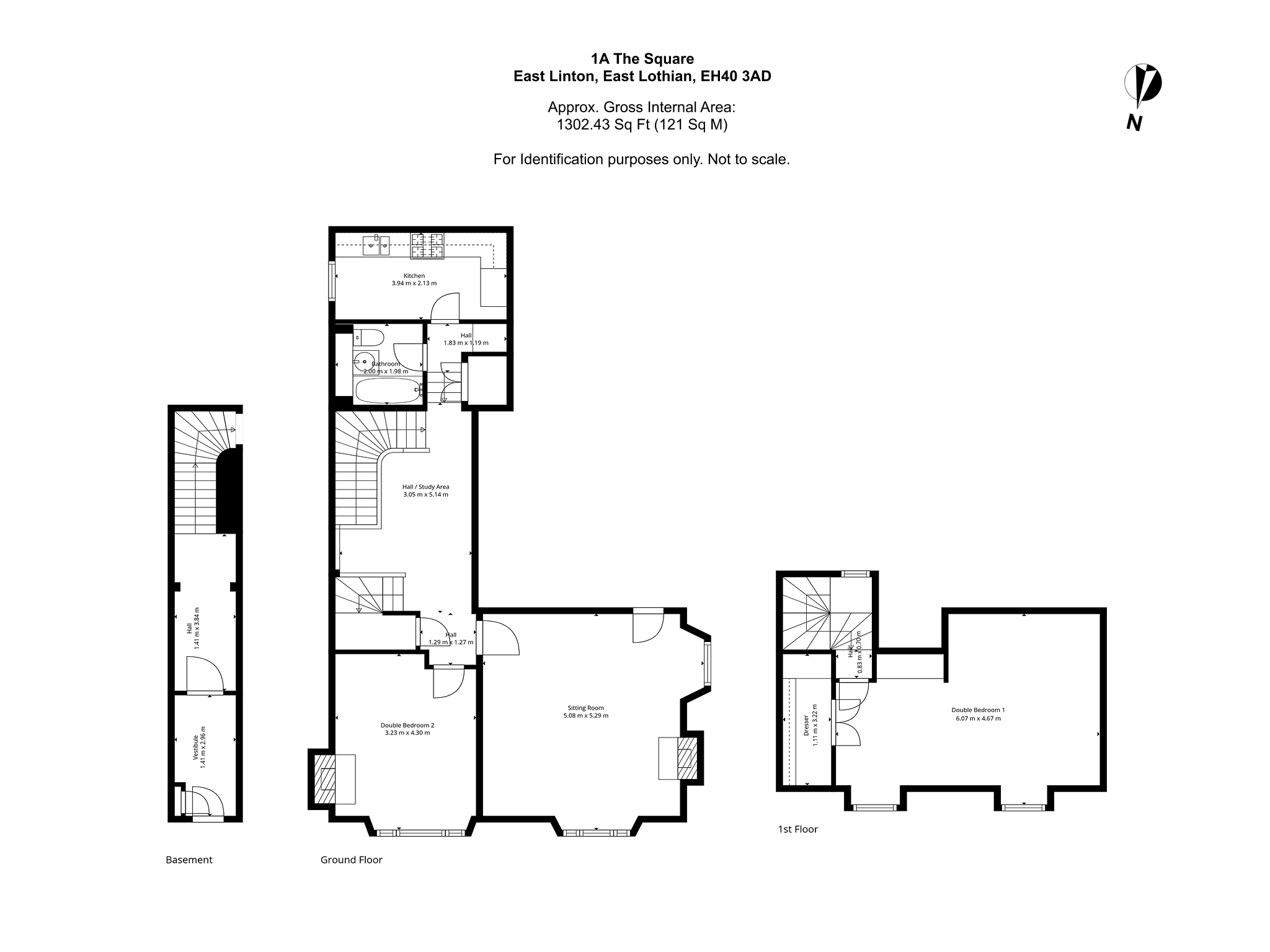 1A, The Square, East Lothian floorplan