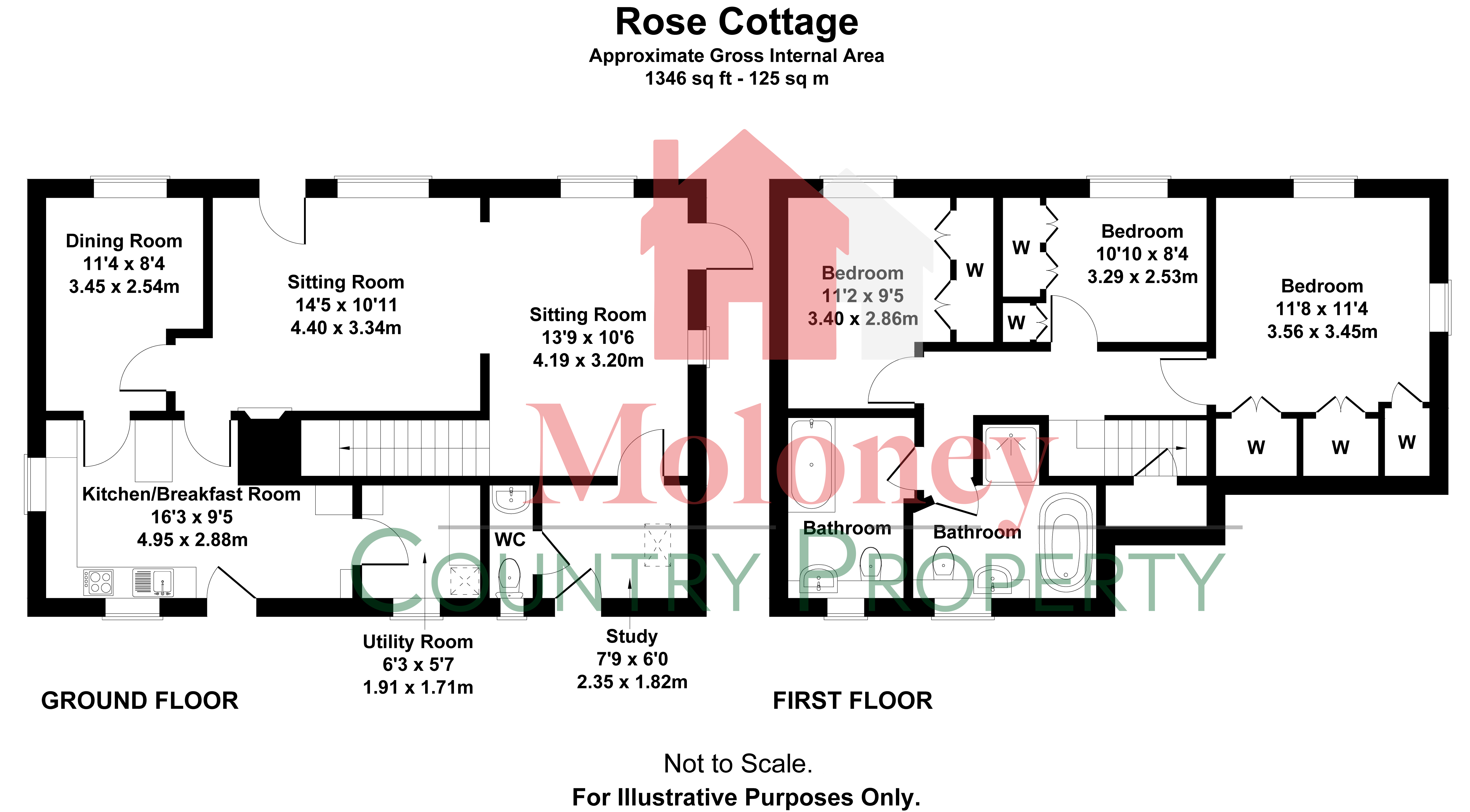 Rose Cottage, Dixter Road, Rye floorplan