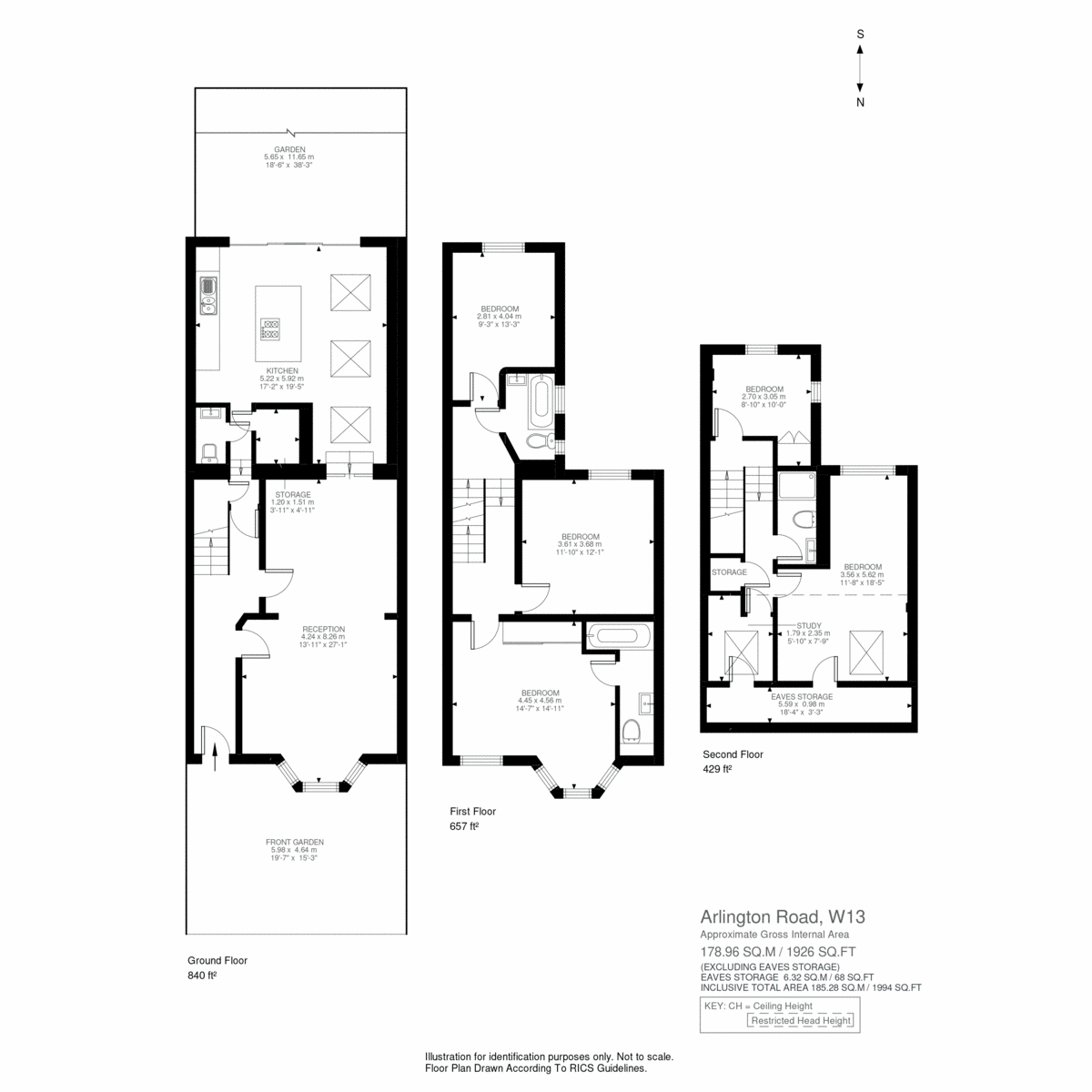 29, Arlington Road, London floorplan