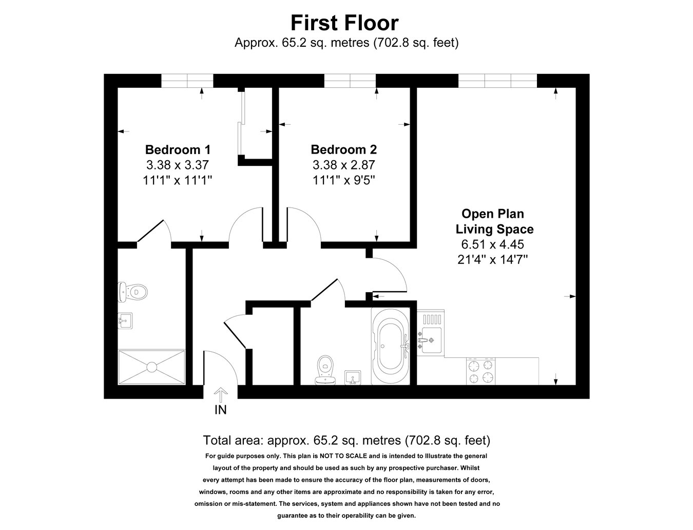 9, Sanvignes Court, Baldock floorplan