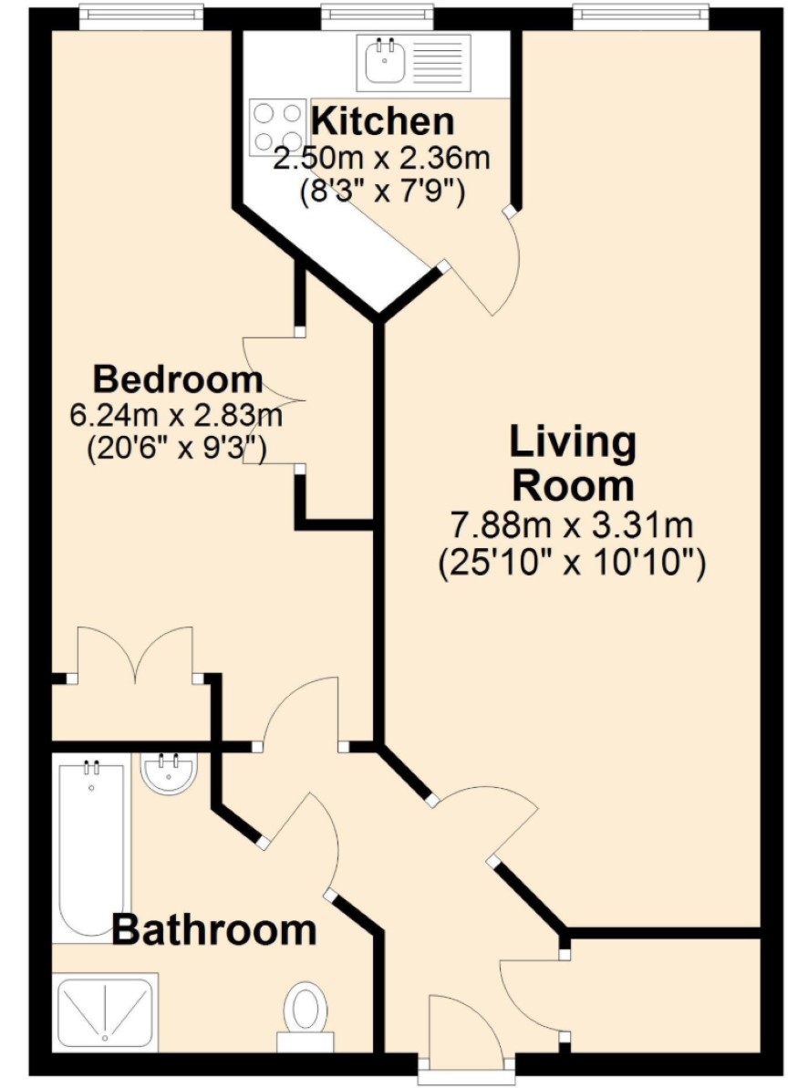 29 Booth Court, Handford Road, Ipswich floorplan