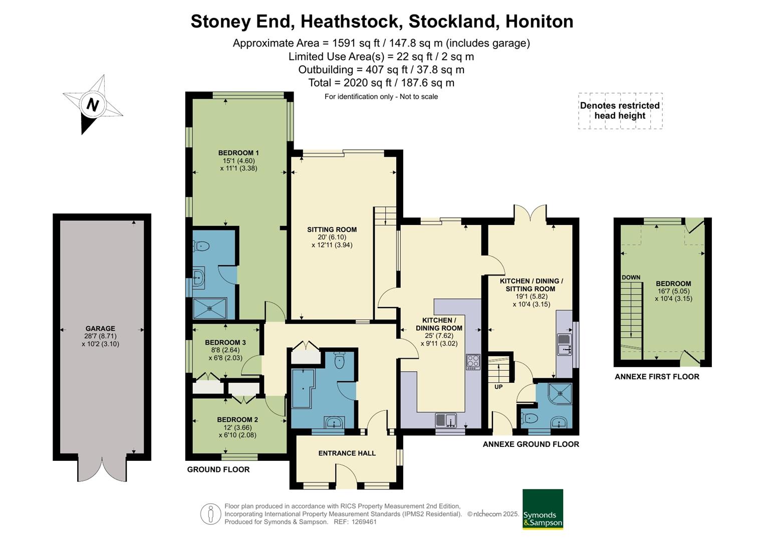 Stoney End, Heathstock, Honiton floorplan