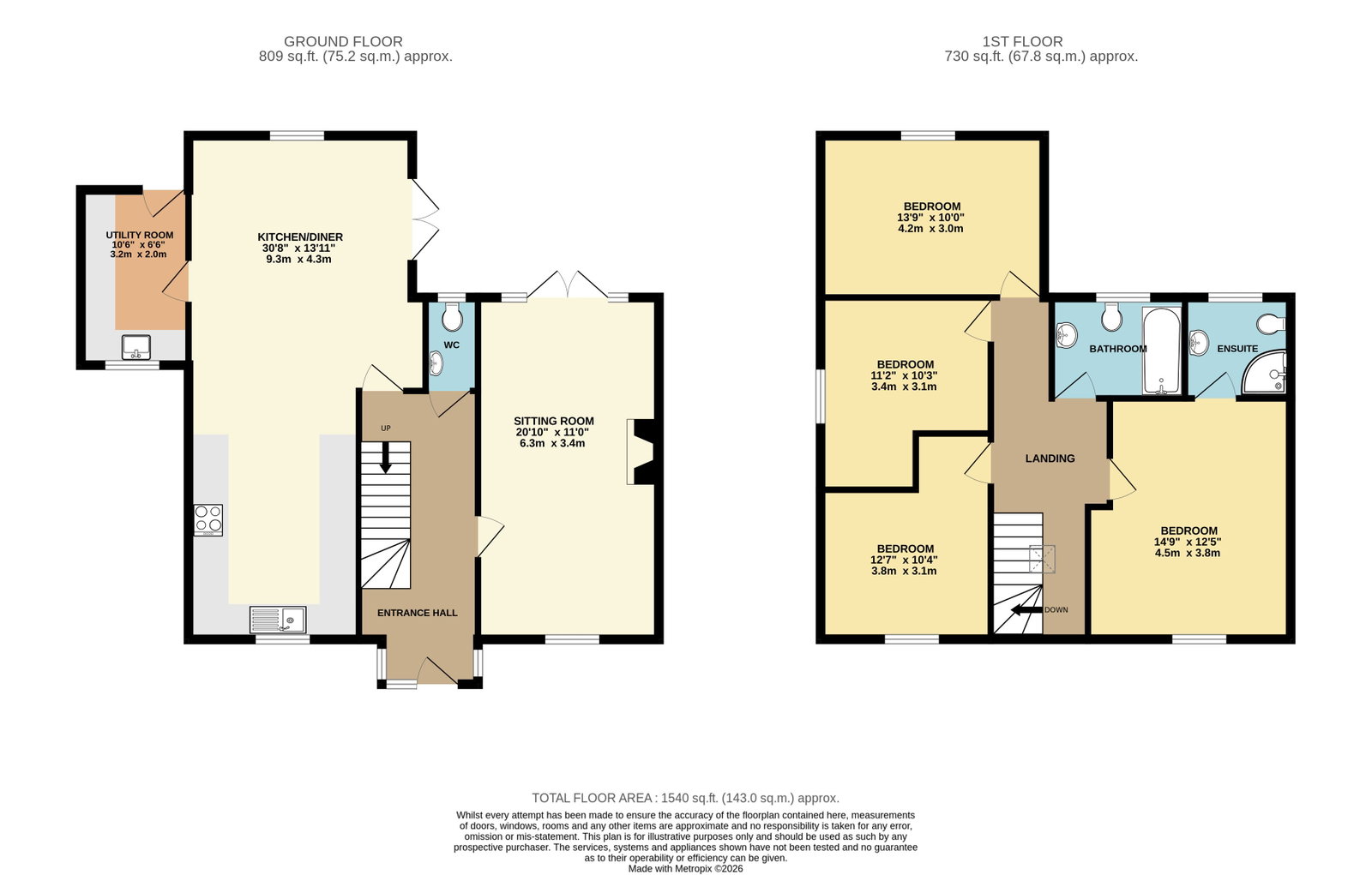 Dunford House, Gloucester floorplan